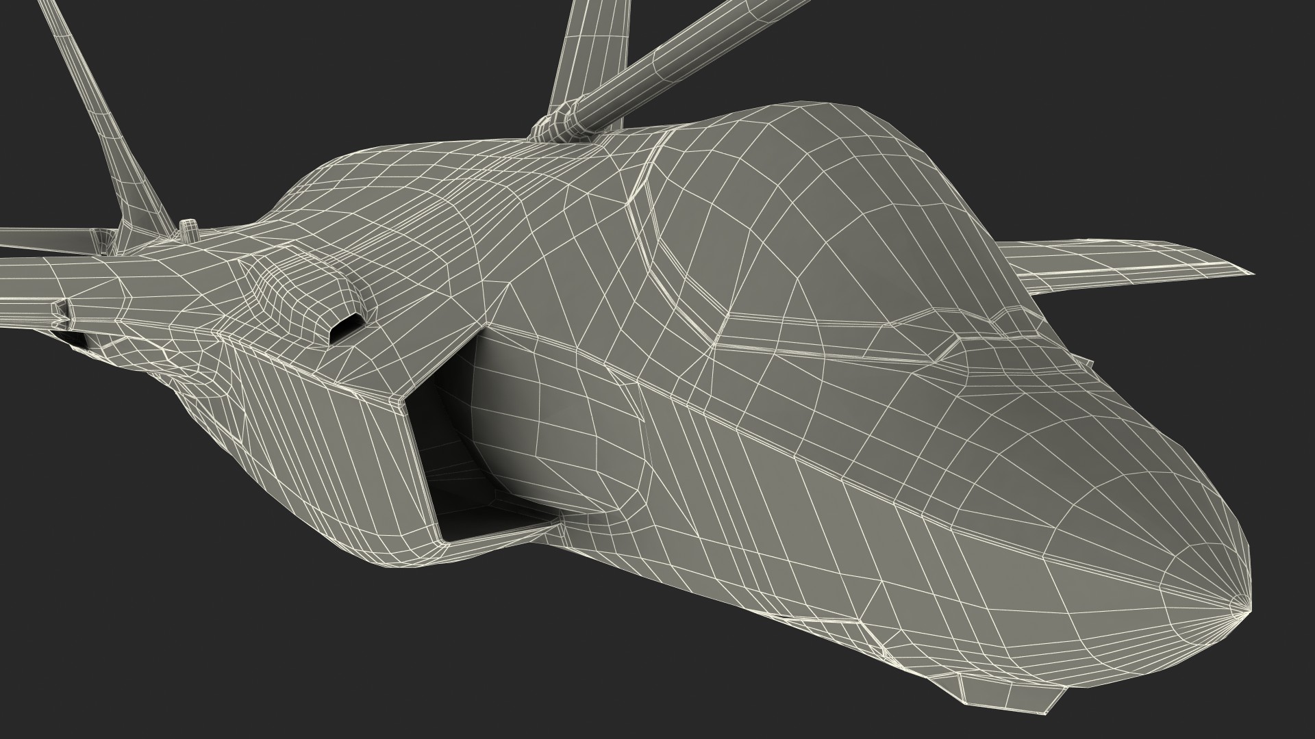 3D model Boeing KC 135 Stratotanker with F35 Lightning II Rigged