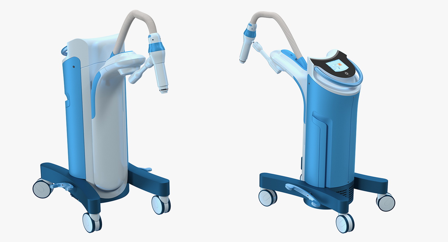 3D model HDR Brachytherapy Machine