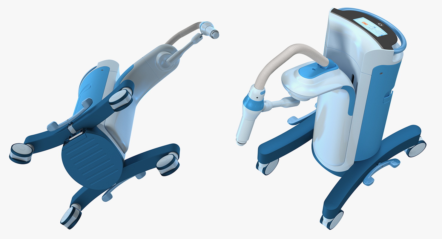 3D model HDR Brachytherapy Machine