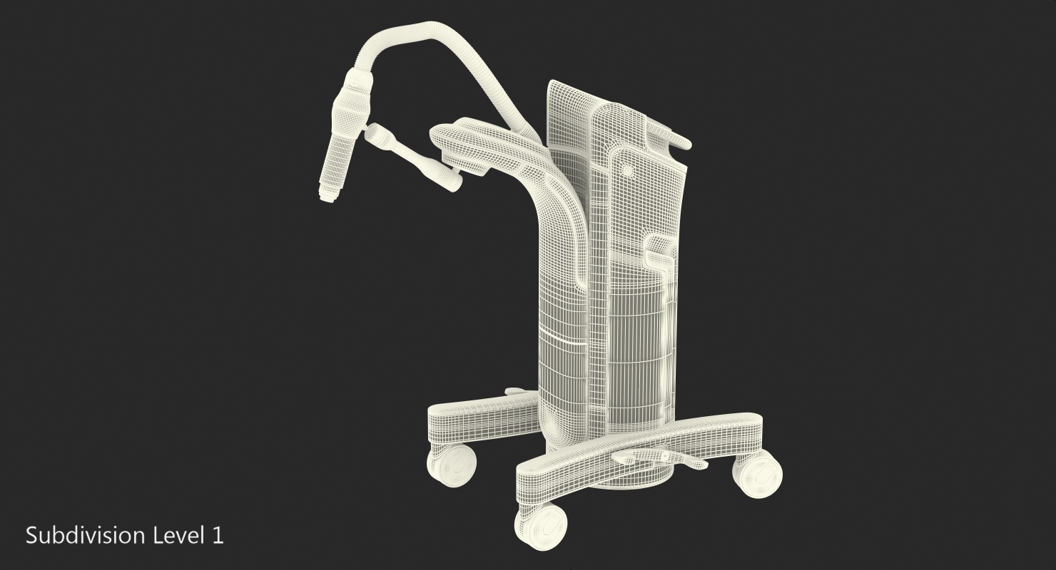 3D model HDR Brachytherapy Machine