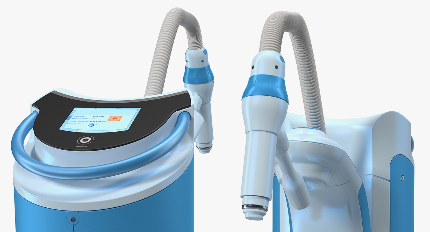 3D model HDR Brachytherapy Machine