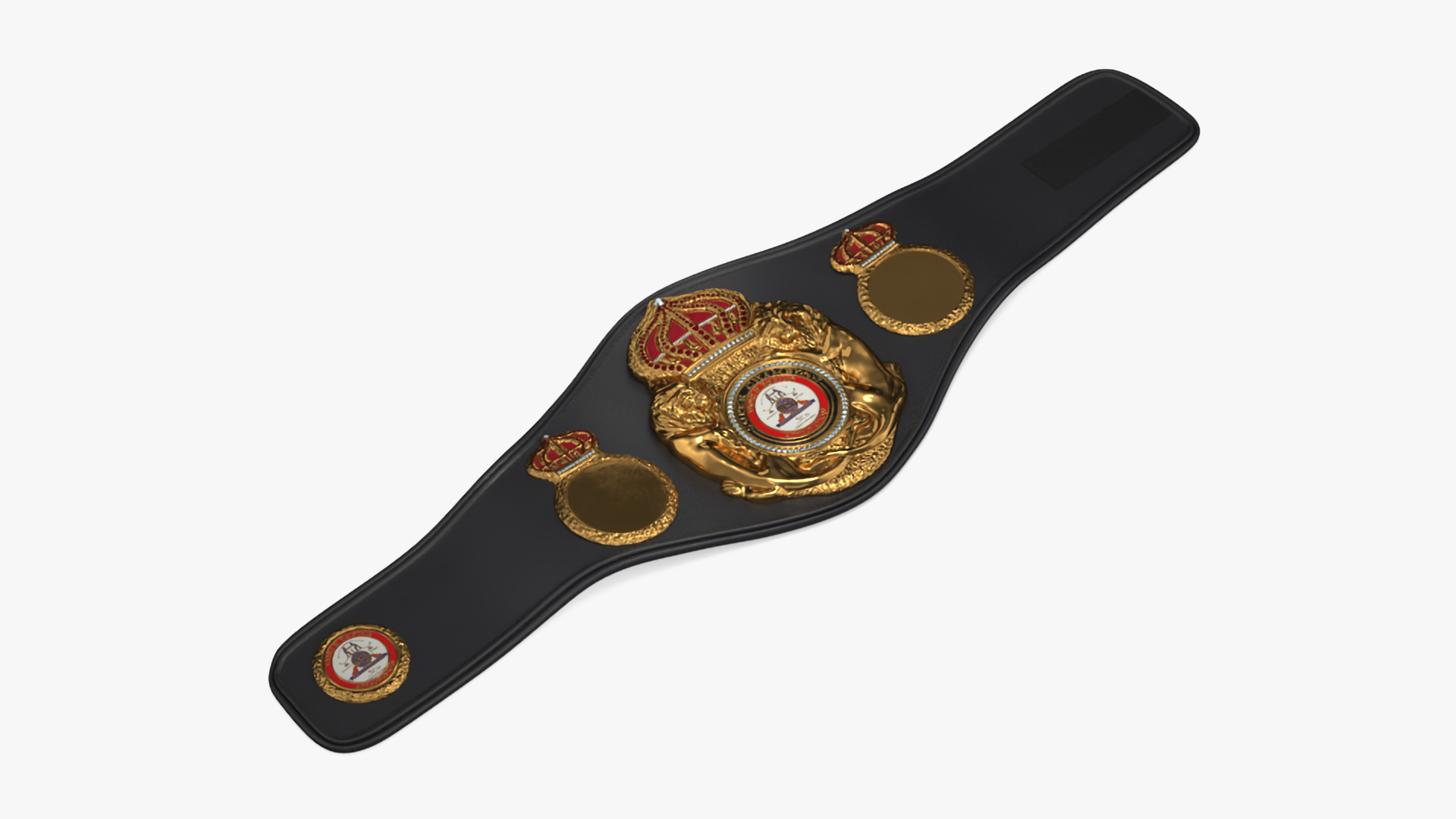 3D model Championship WBA Belt Fur