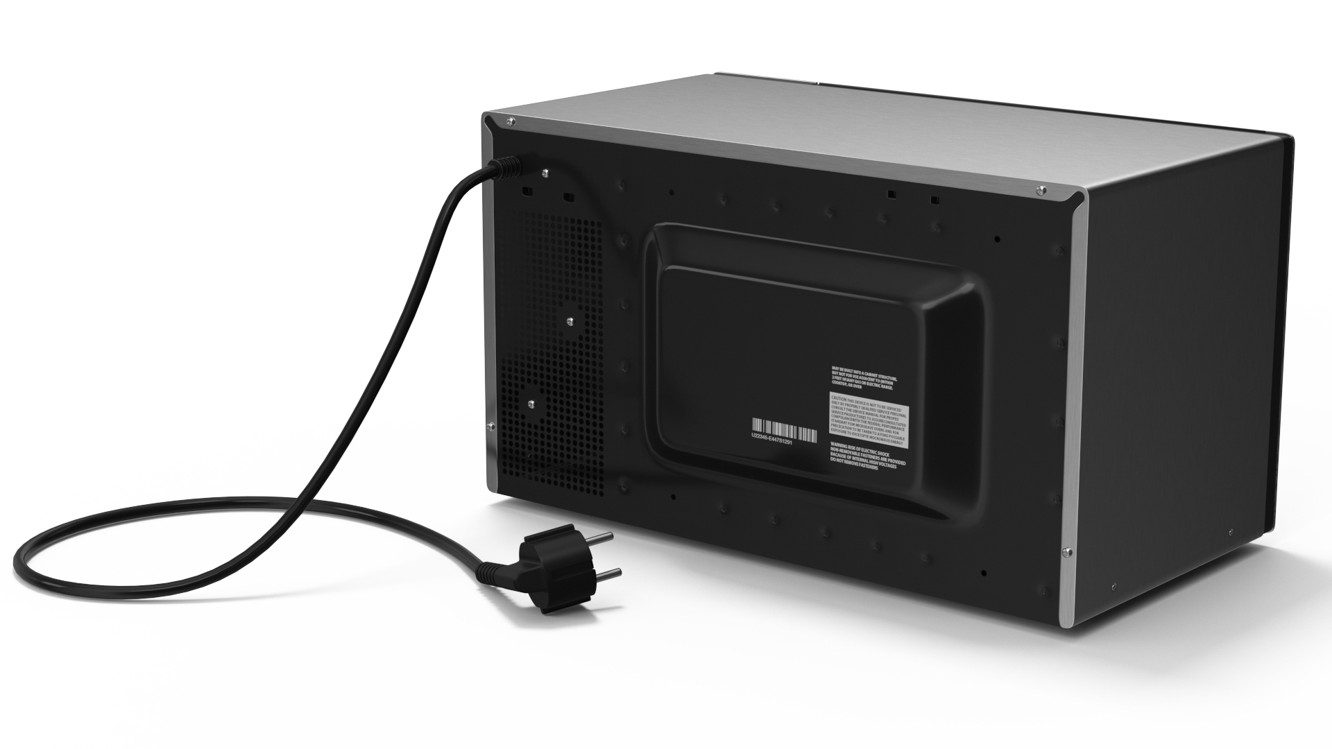 Modern Kitchen Microwave 3D model