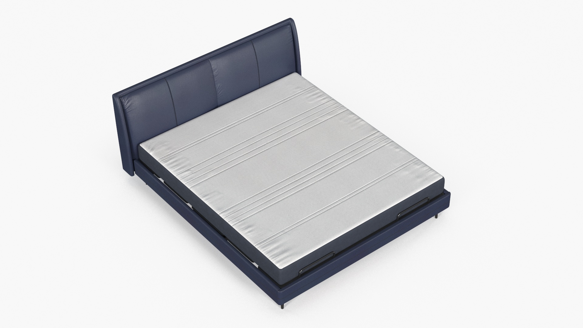 Smart Electric Bed Pro Xiaomi Blue 3D model