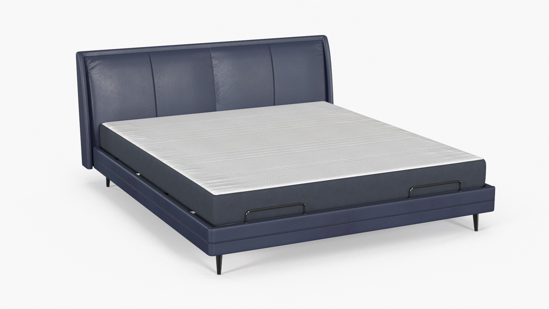 Smart Electric Bed Pro Xiaomi Blue 3D model