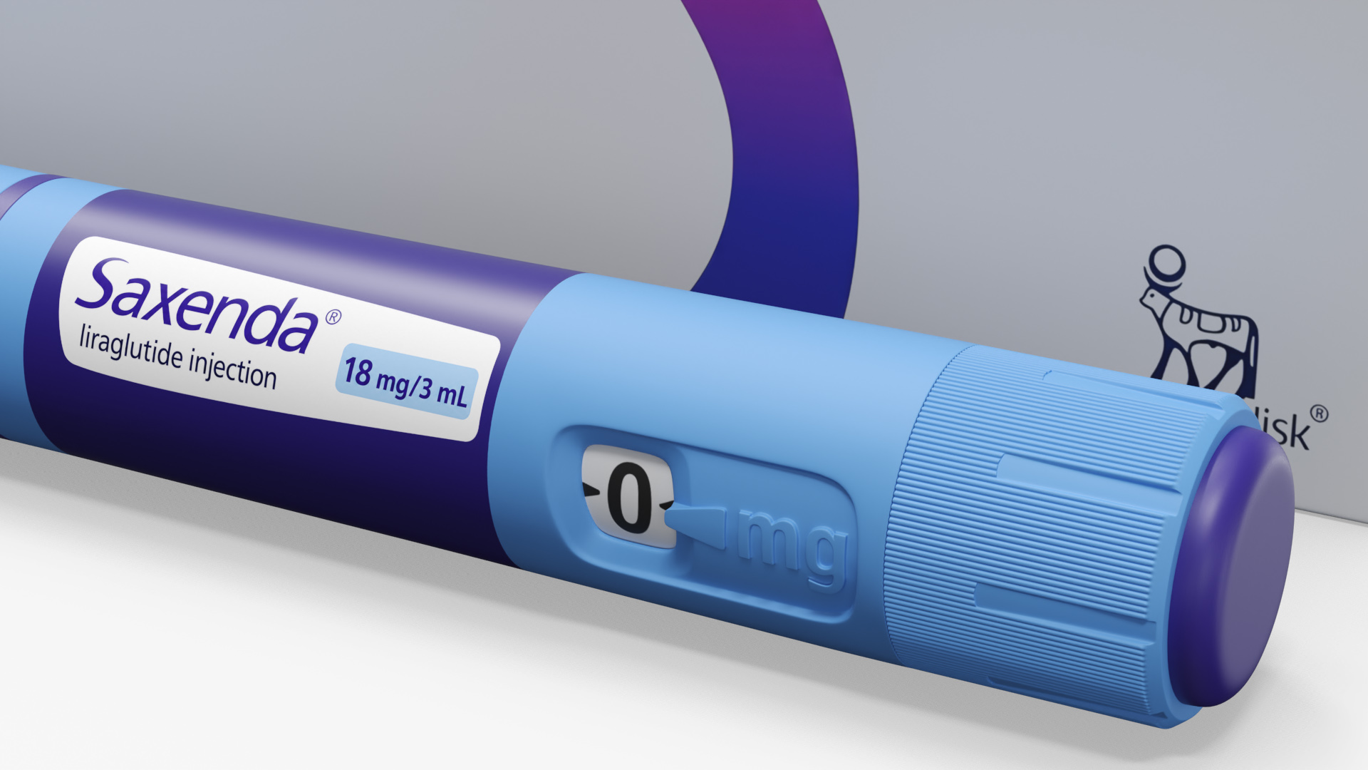 Saxenda Liraglutide Injection Pen with Retail Box White - view 5