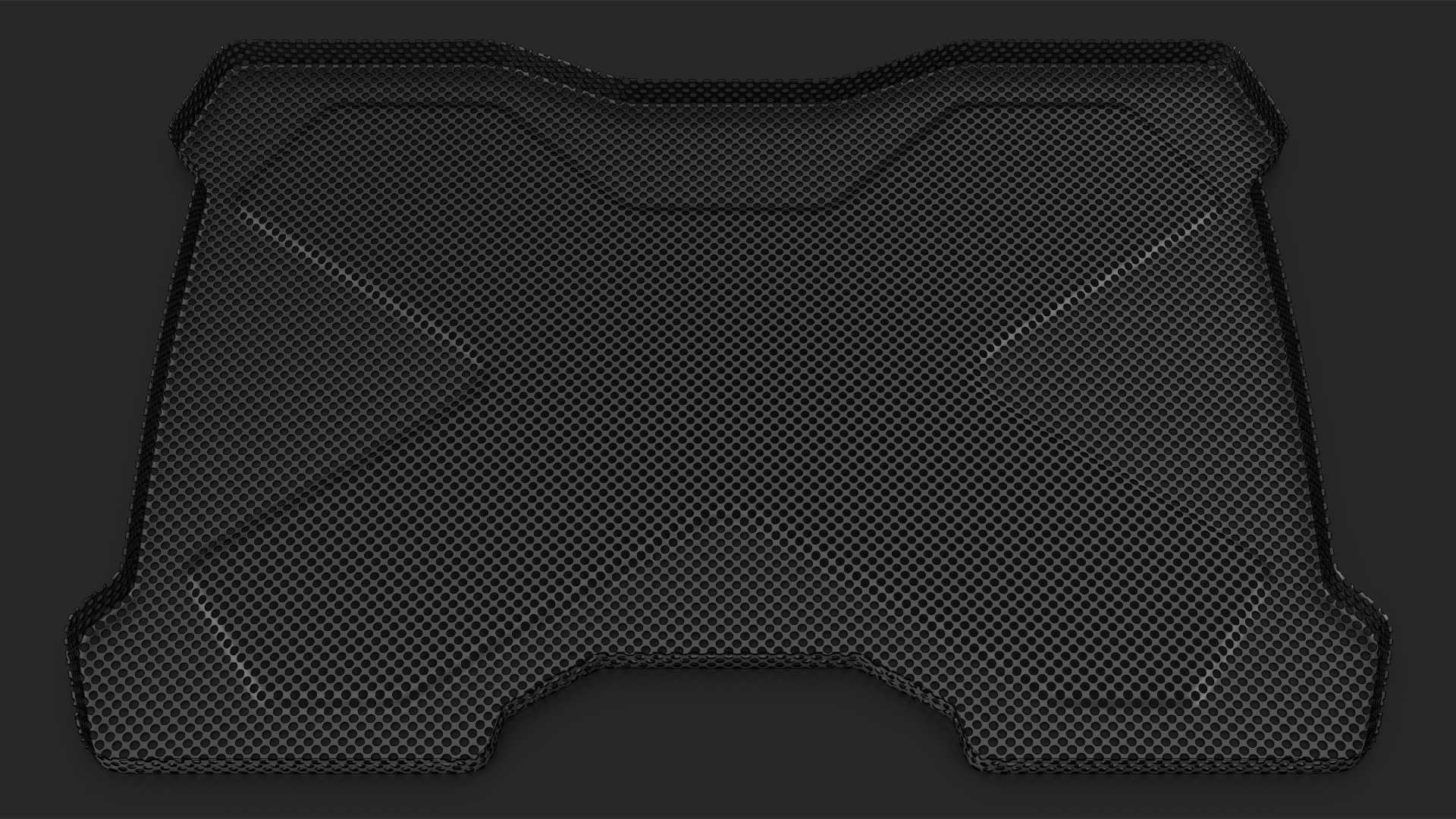 3D Gaming Laptop Cooler with RGB Fan model