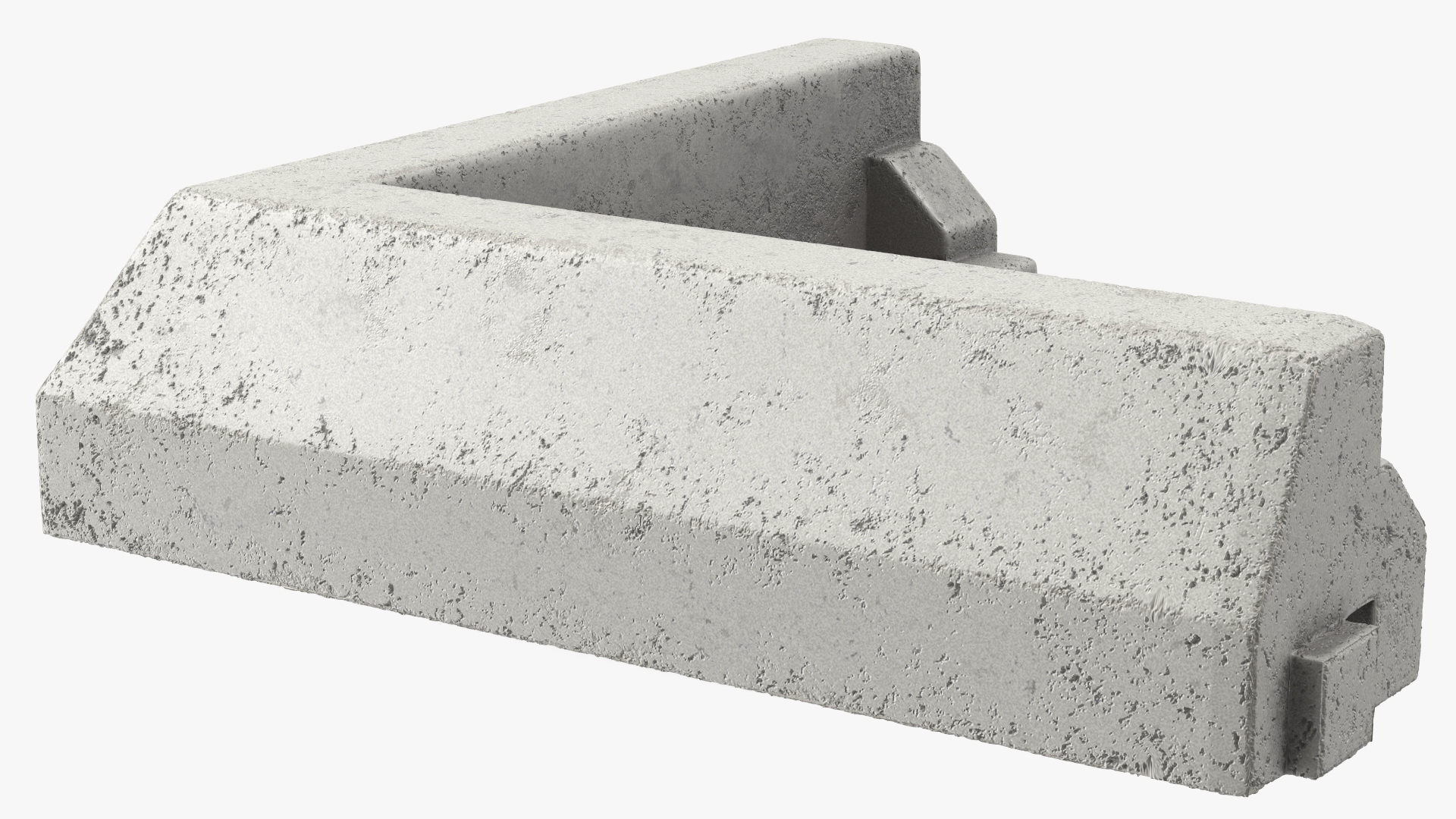 Superior Curb Outer Corner Section 3D model