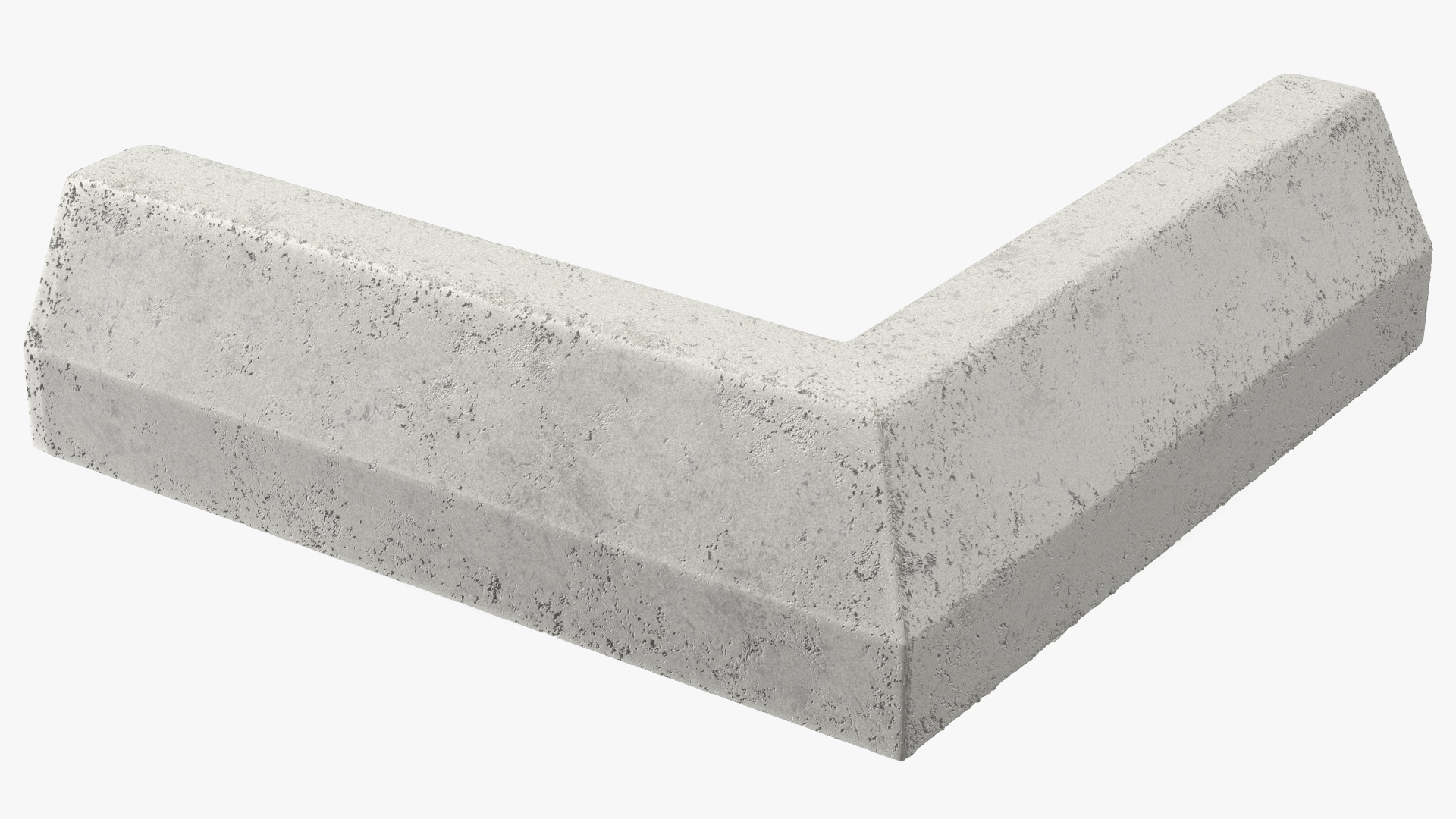 Superior Curb Outer Corner Section 3D model