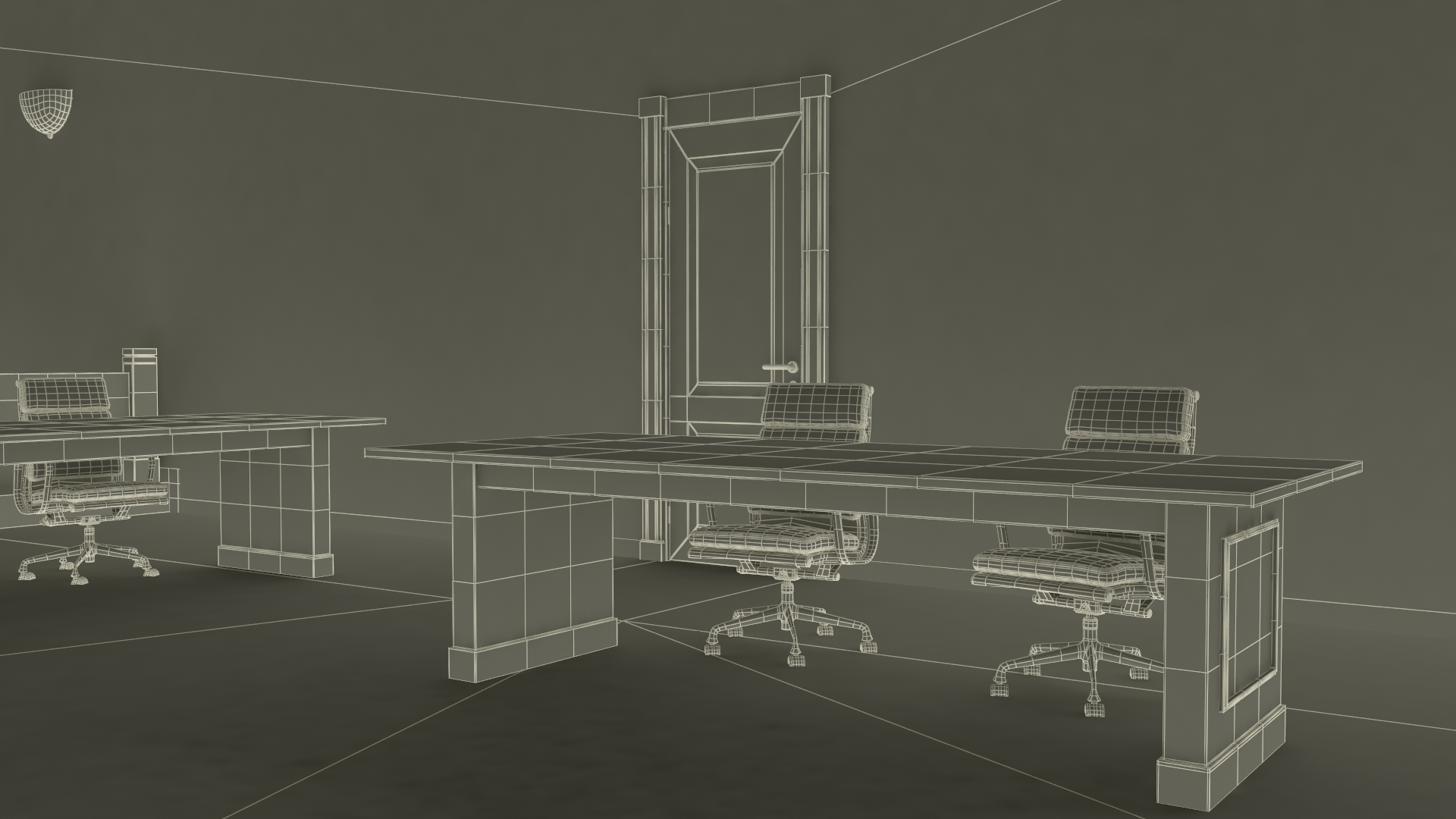 US Courtroom Room 3D