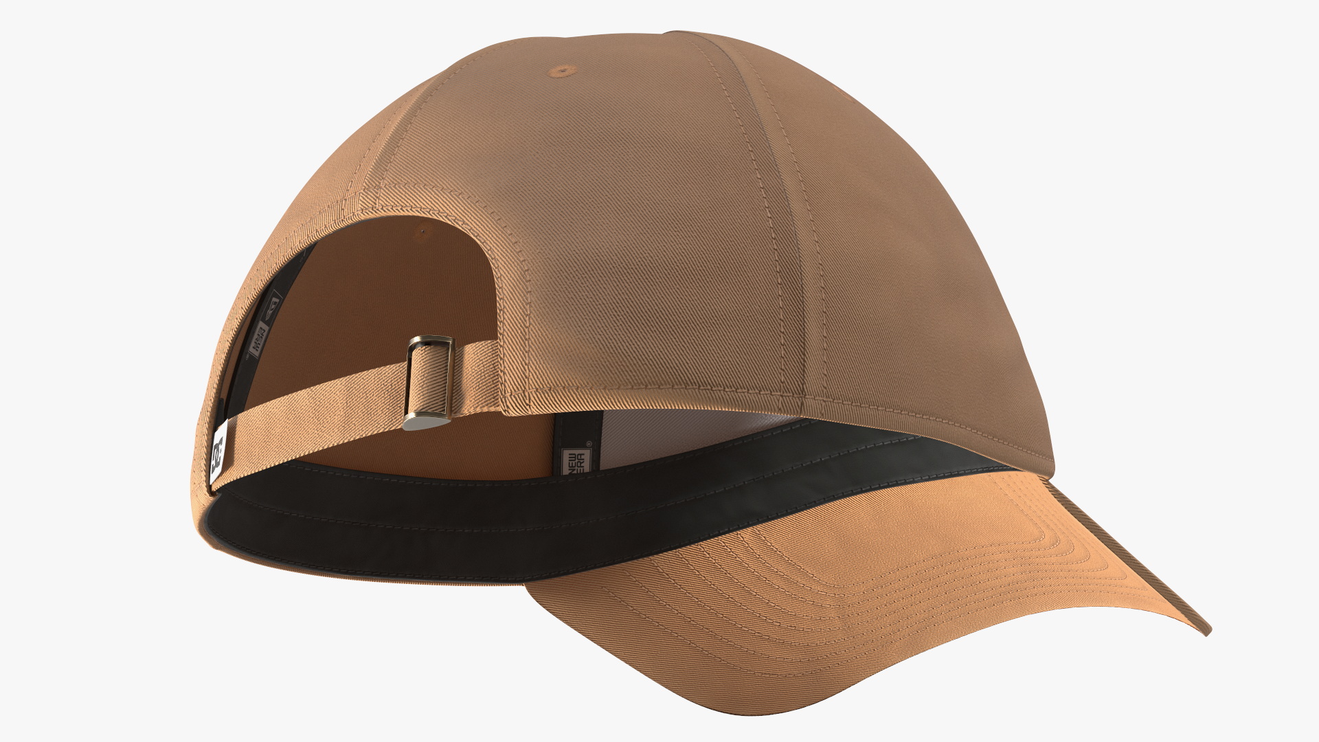 DC New Era Baseball Cap Tan, view 7