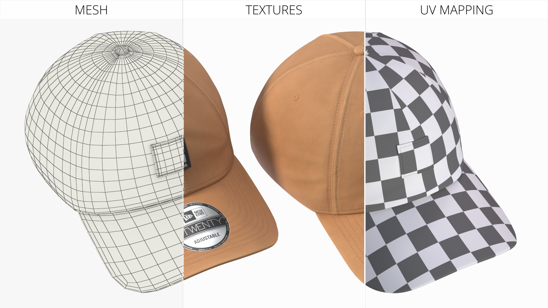 DC New Era Baseball Cap Tan, view 10