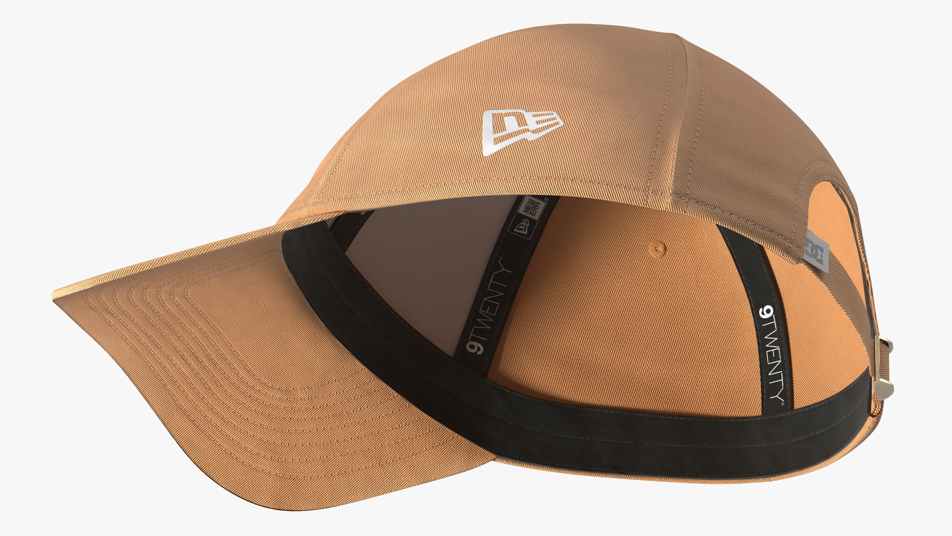 DC New Era Baseball Cap Tan, view 6