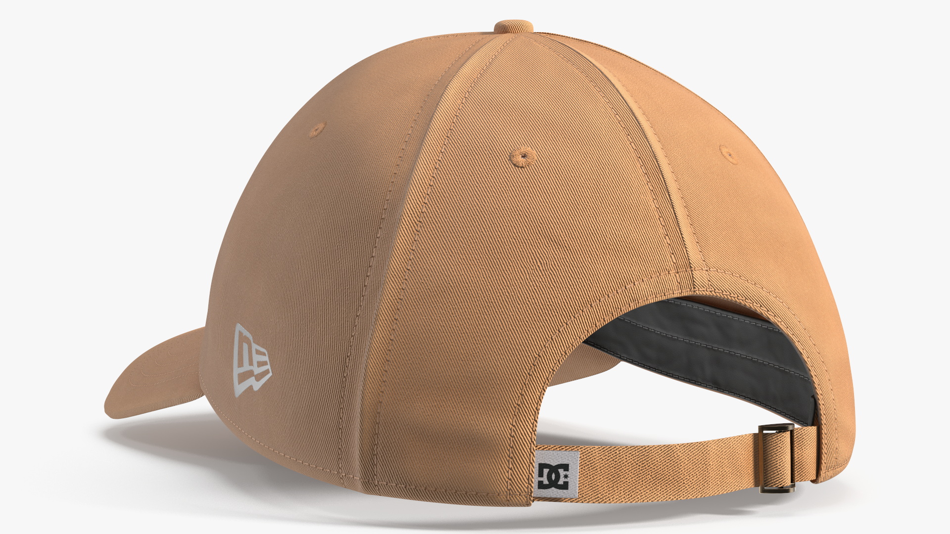 DC New Era Baseball Cap Tan, view 5