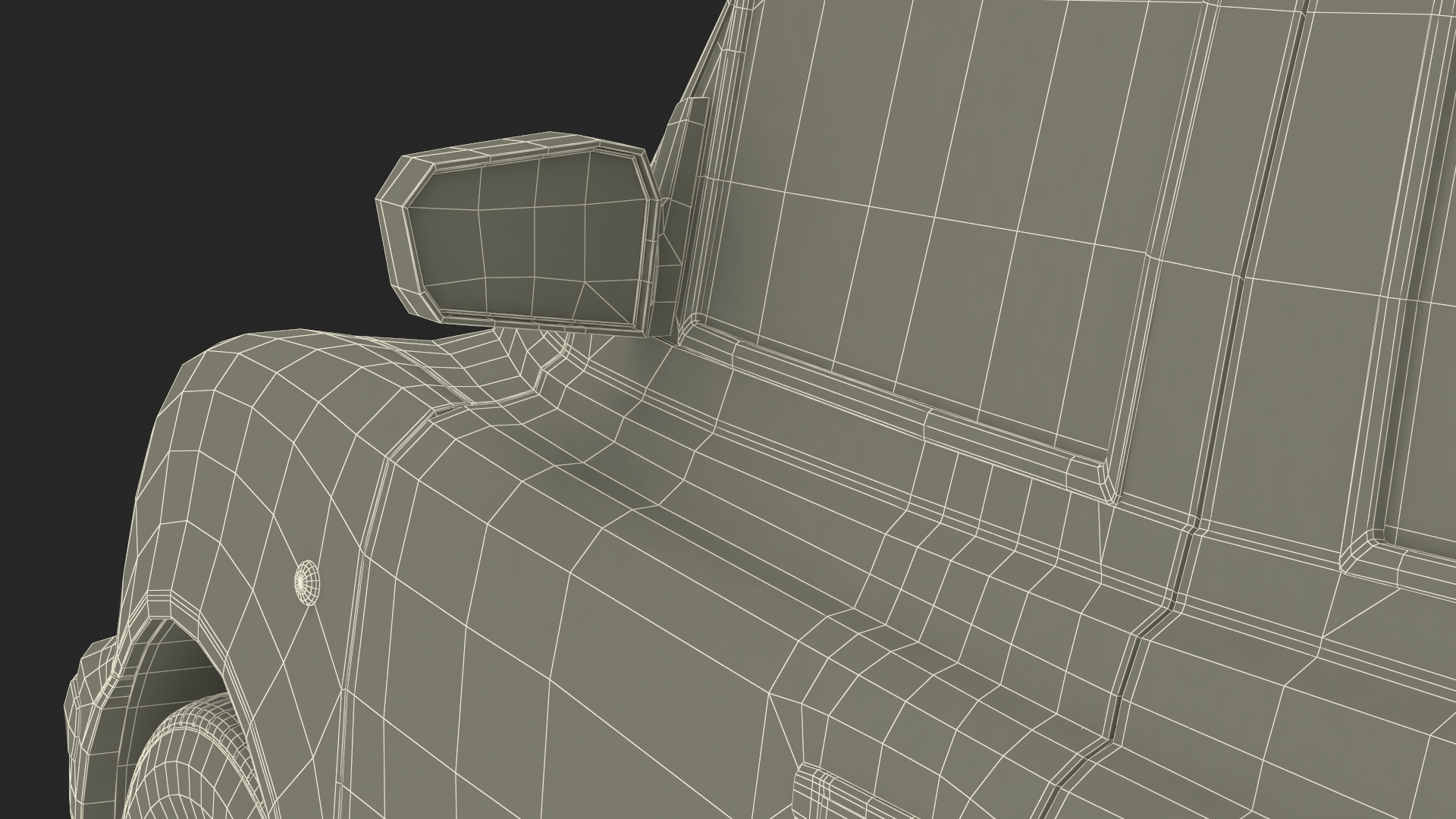 London Black Cab Taxi Simple Interior 3D
