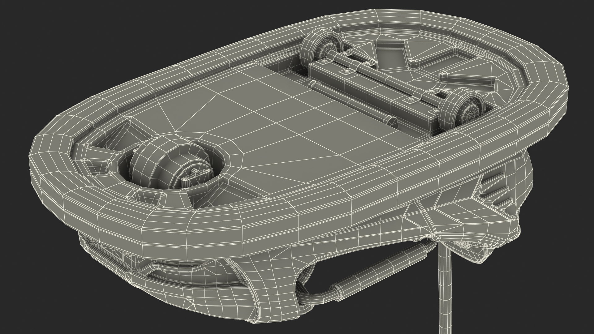 Bumper Cars Bertazzon Pavilion Platform 3D model