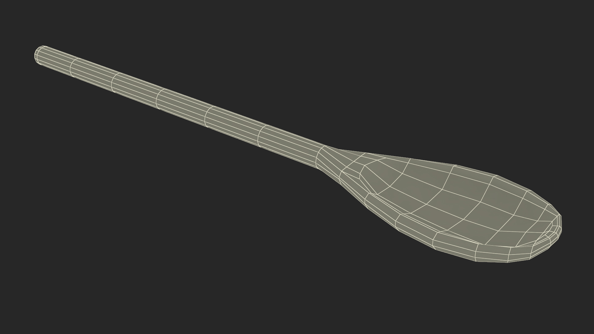 Wooden Spoon 3D