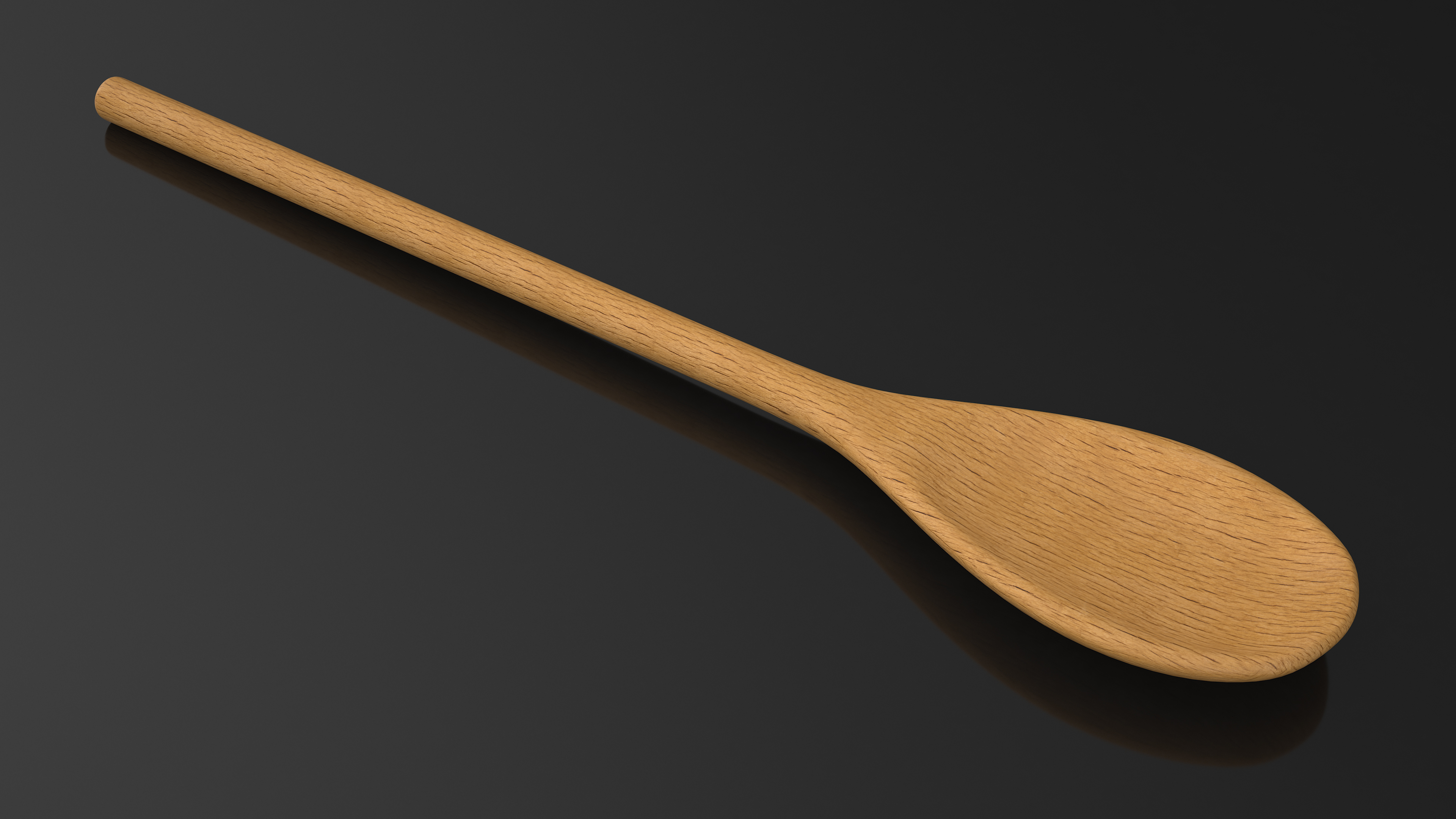 Wooden Spoon 3D
