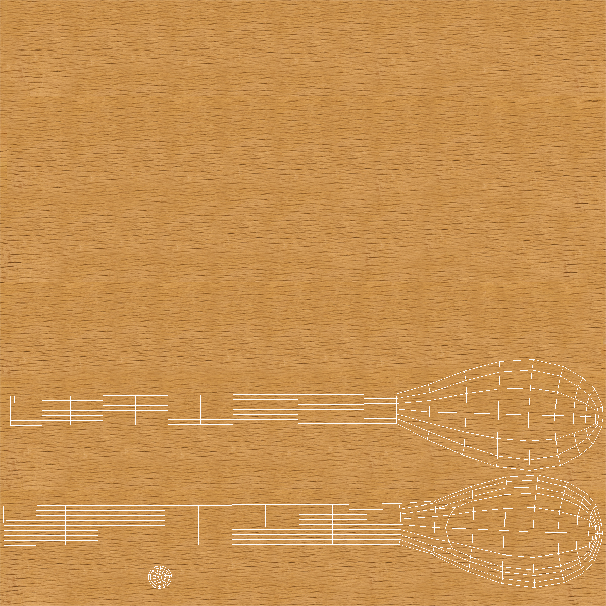Wooden Spoon 3D