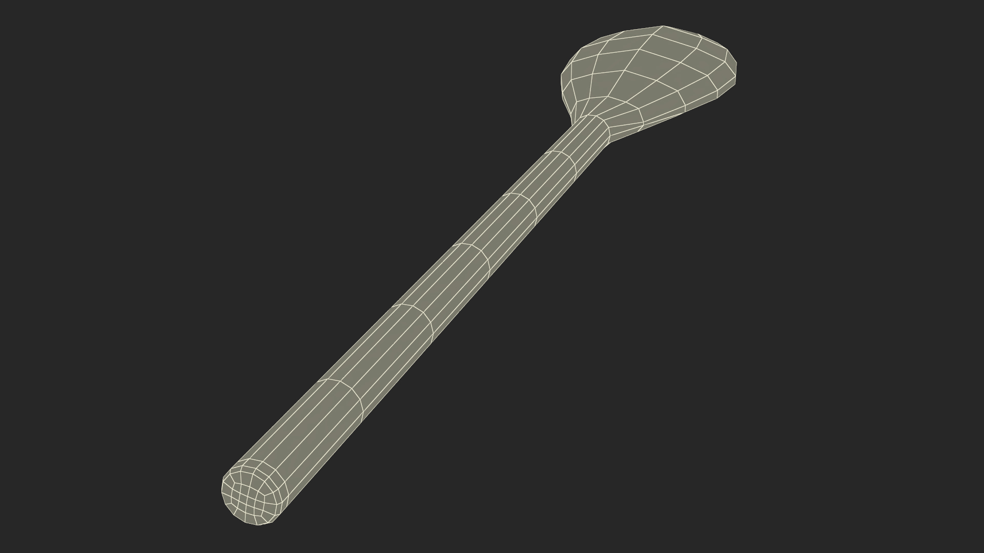 Wooden Spoon 3D