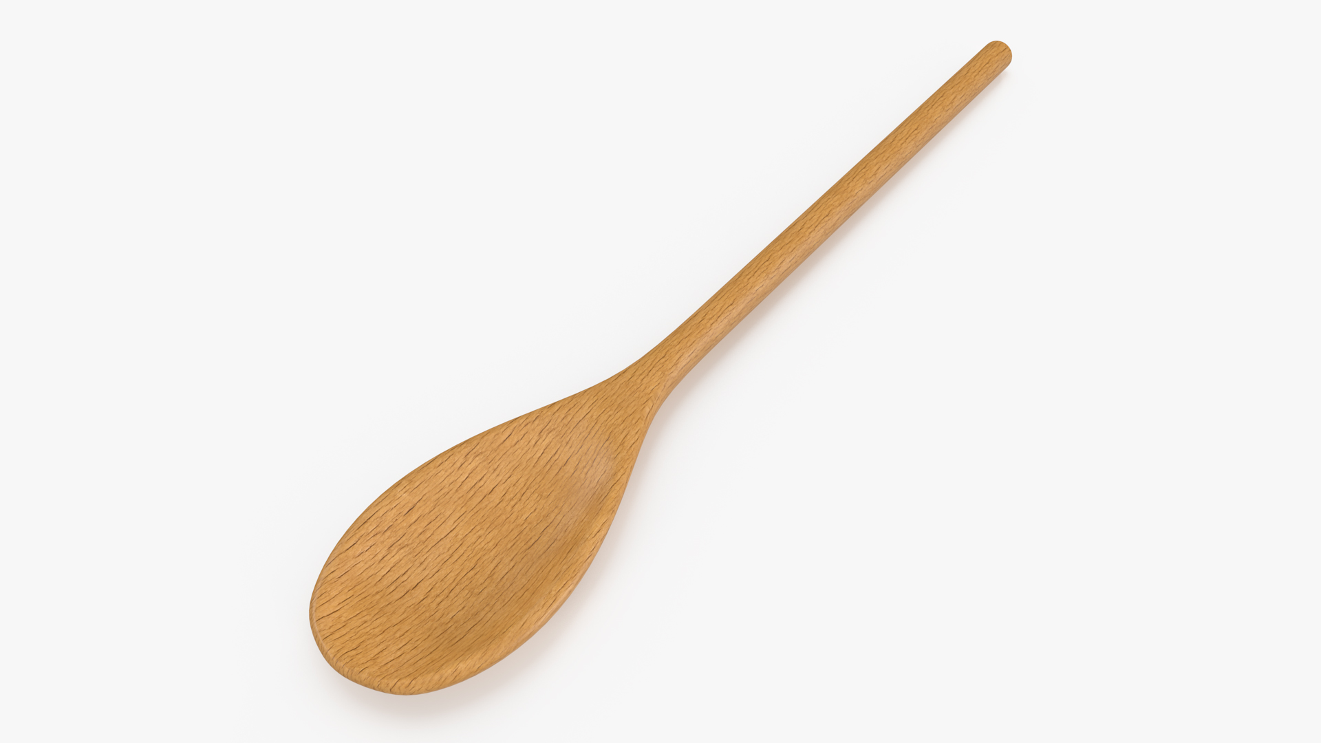 Wooden Spoon 3D