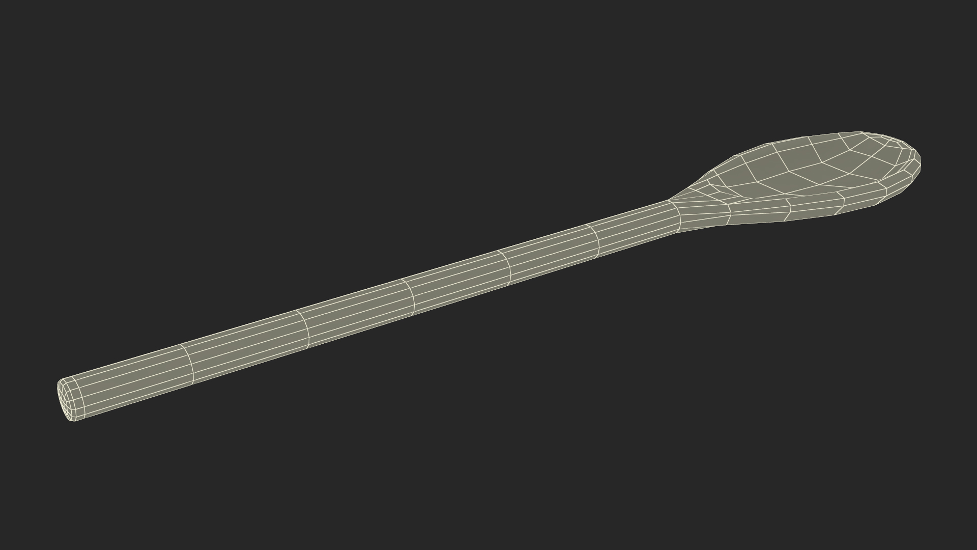 Wooden Spoon 3D