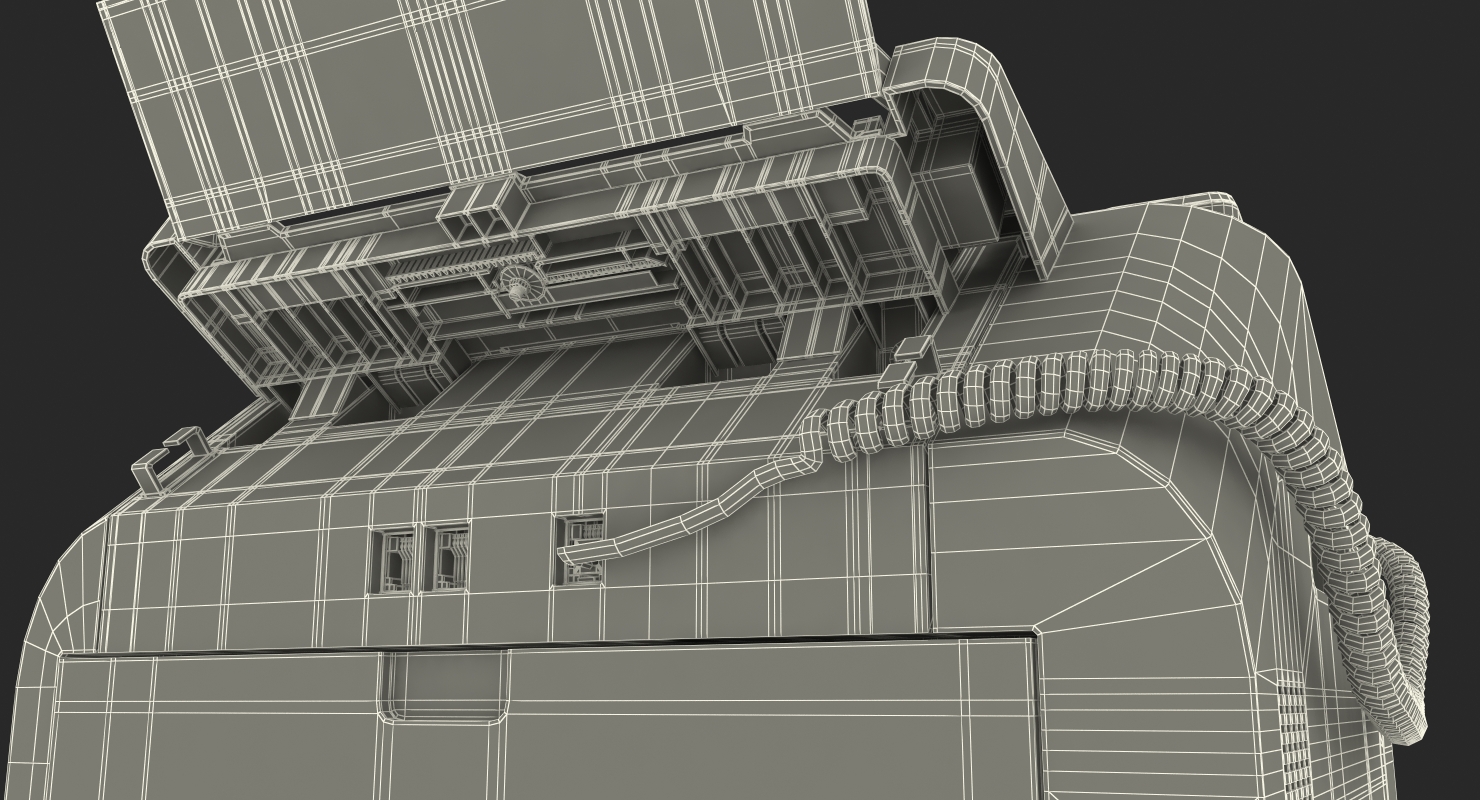 3D model Laser Fax Machine Generic