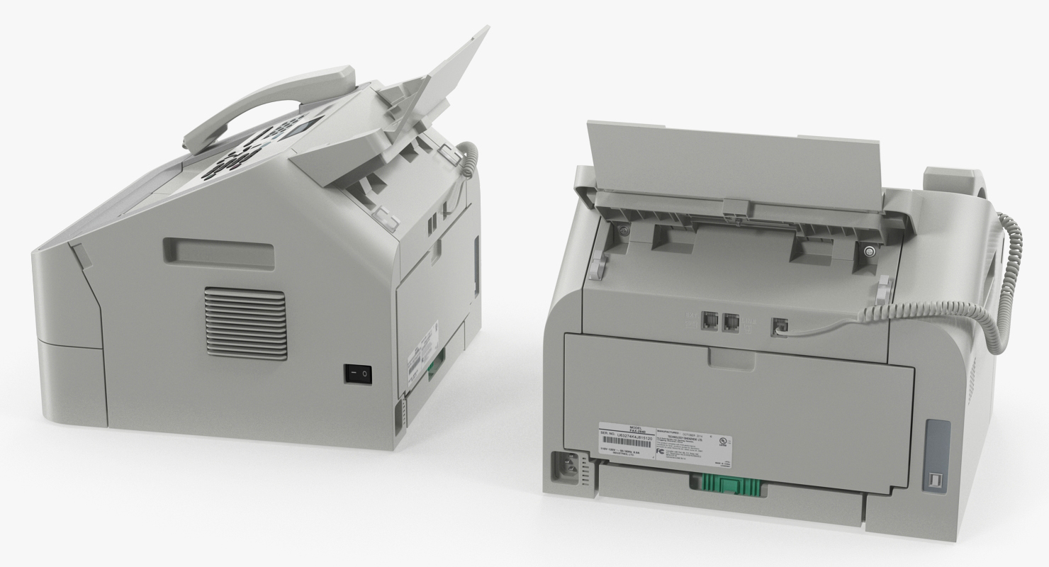 3D model Laser Fax Machine Generic