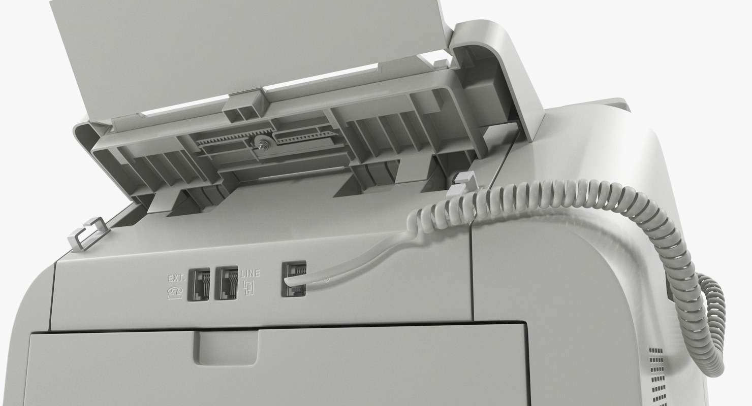 3D model Laser Fax Machine Generic