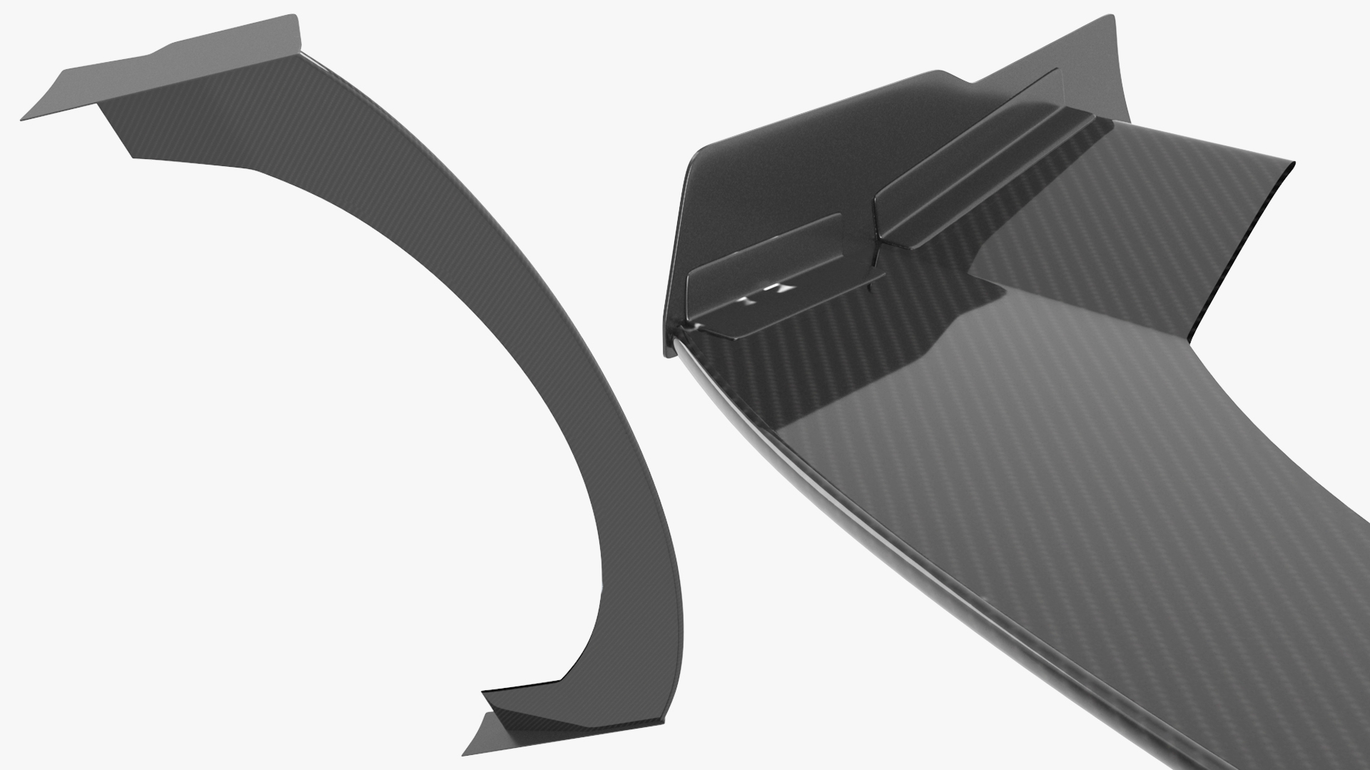 Voltex Aero Spoiler with Diffuser Elements Set - view 3
