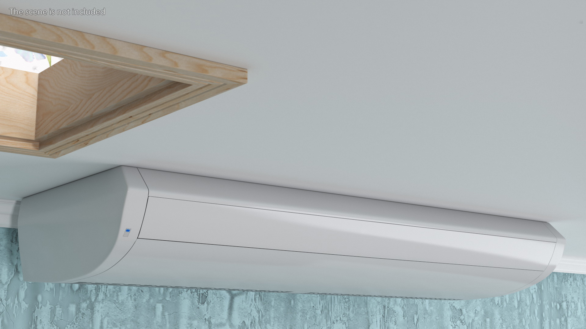 Ceiling Heat Pump Air Conditioning 3D model