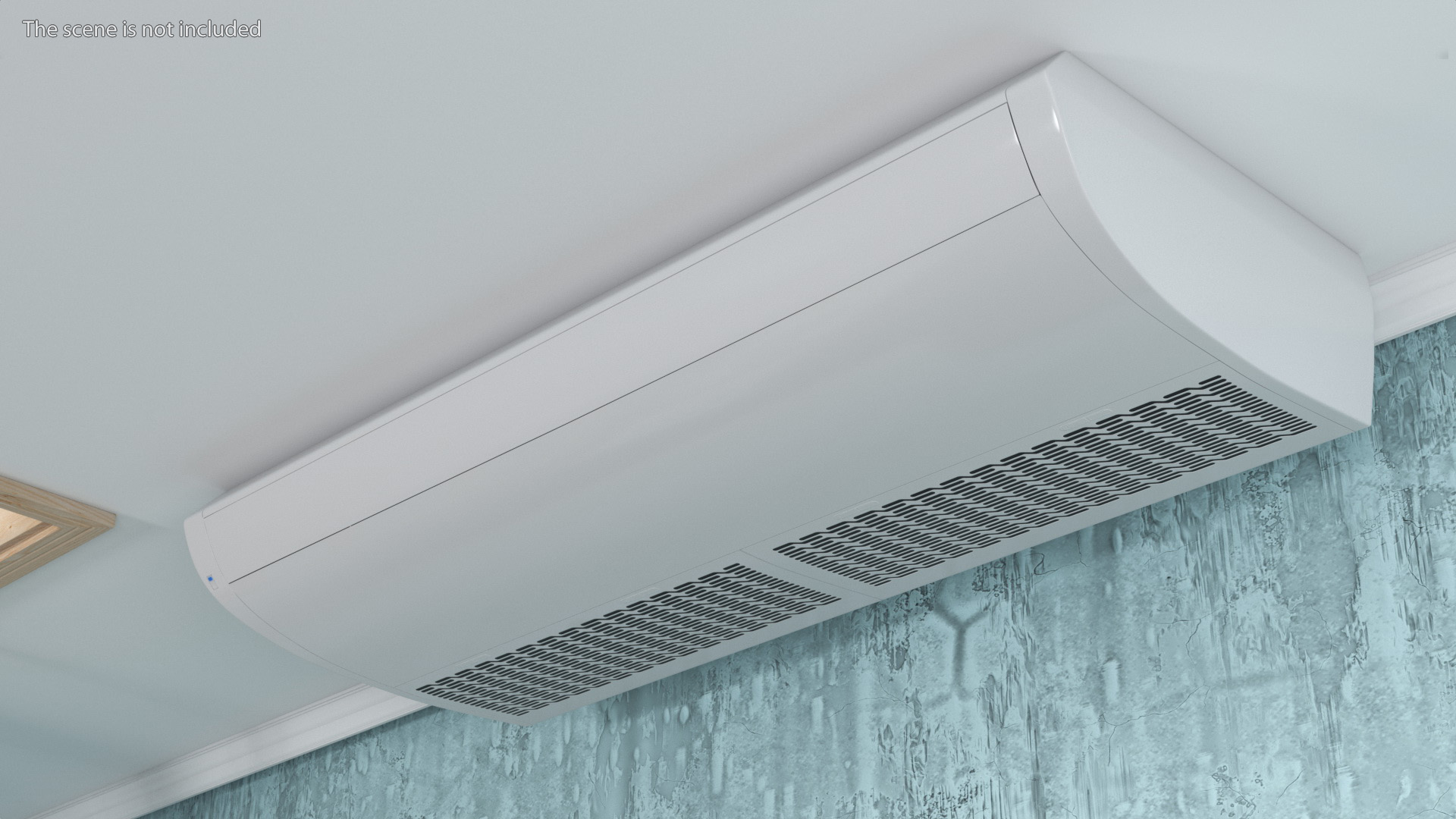 Ceiling Heat Pump Air Conditioning 3D model