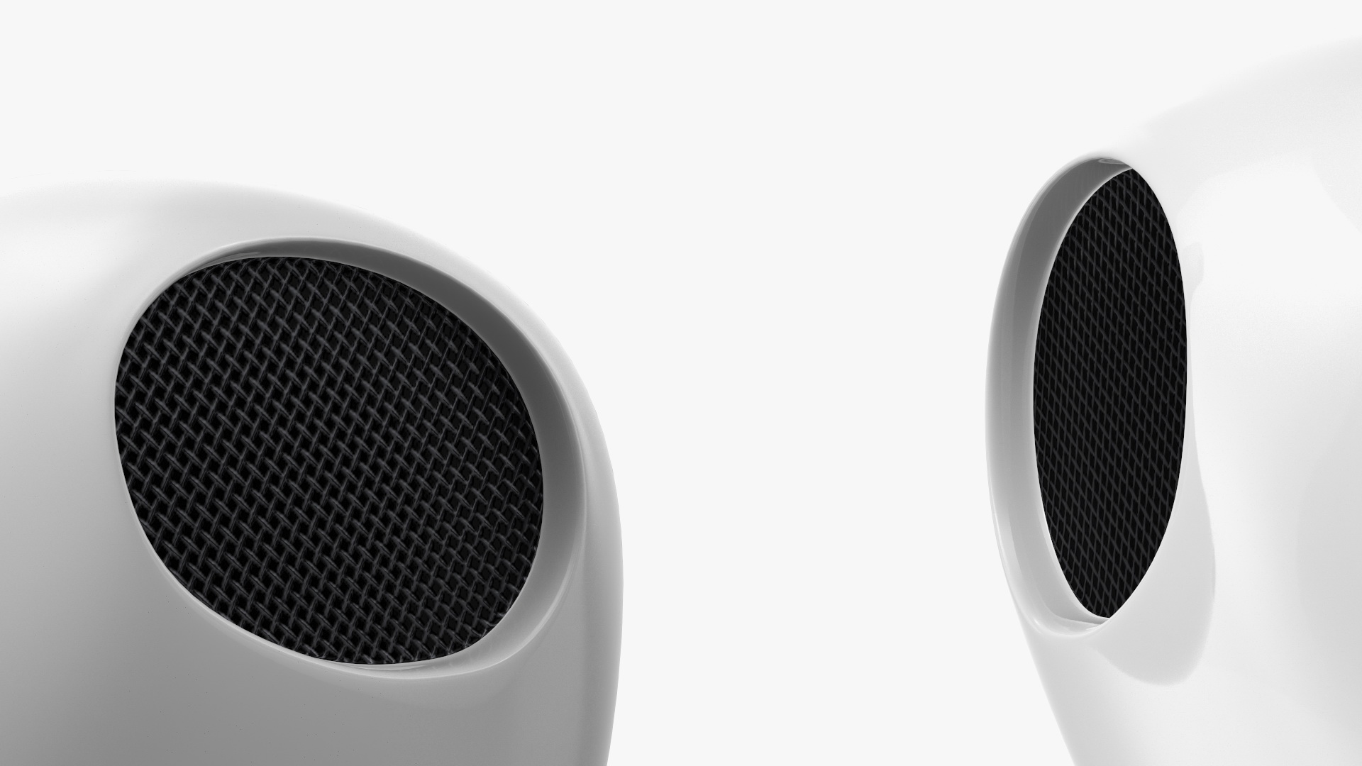 3D Apple AirPods 3 Earbuds model