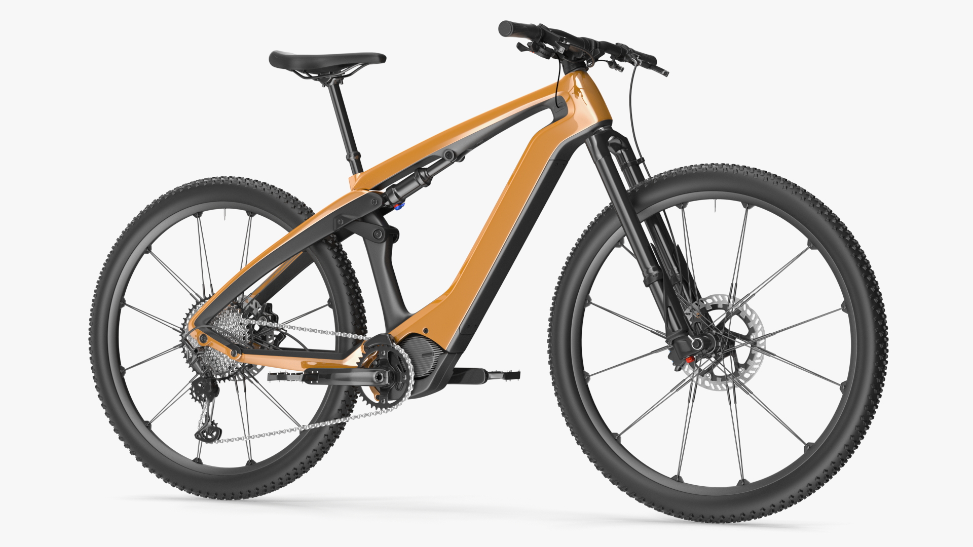 Electric Mountain Bike 3D