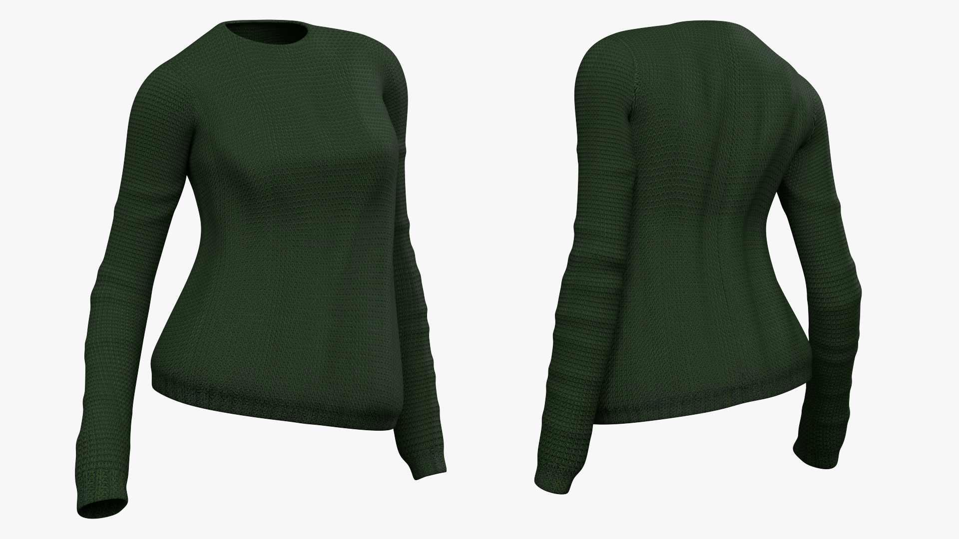 3D model European Woman Street Fashion Style