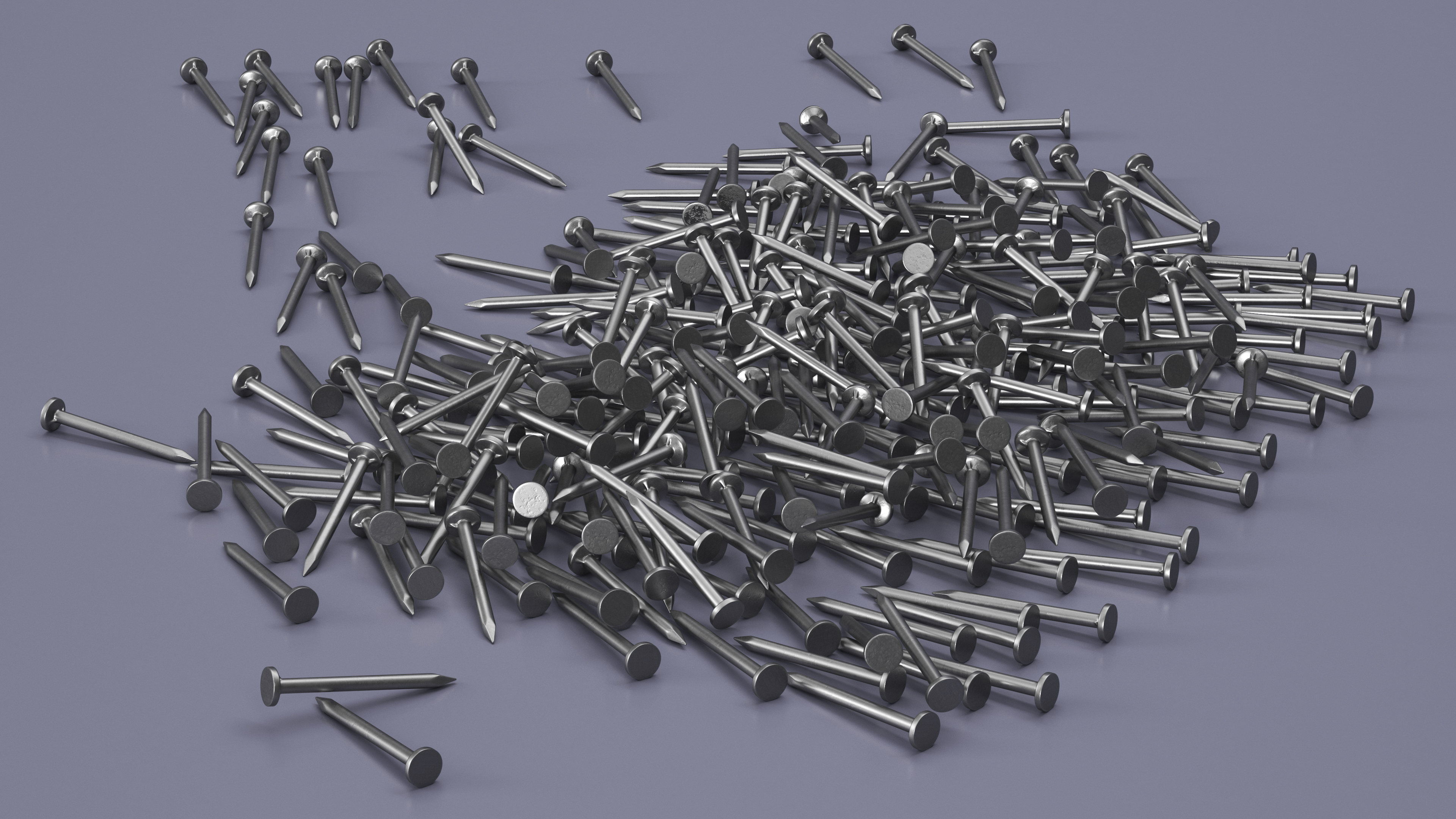Pin Nails 3D model