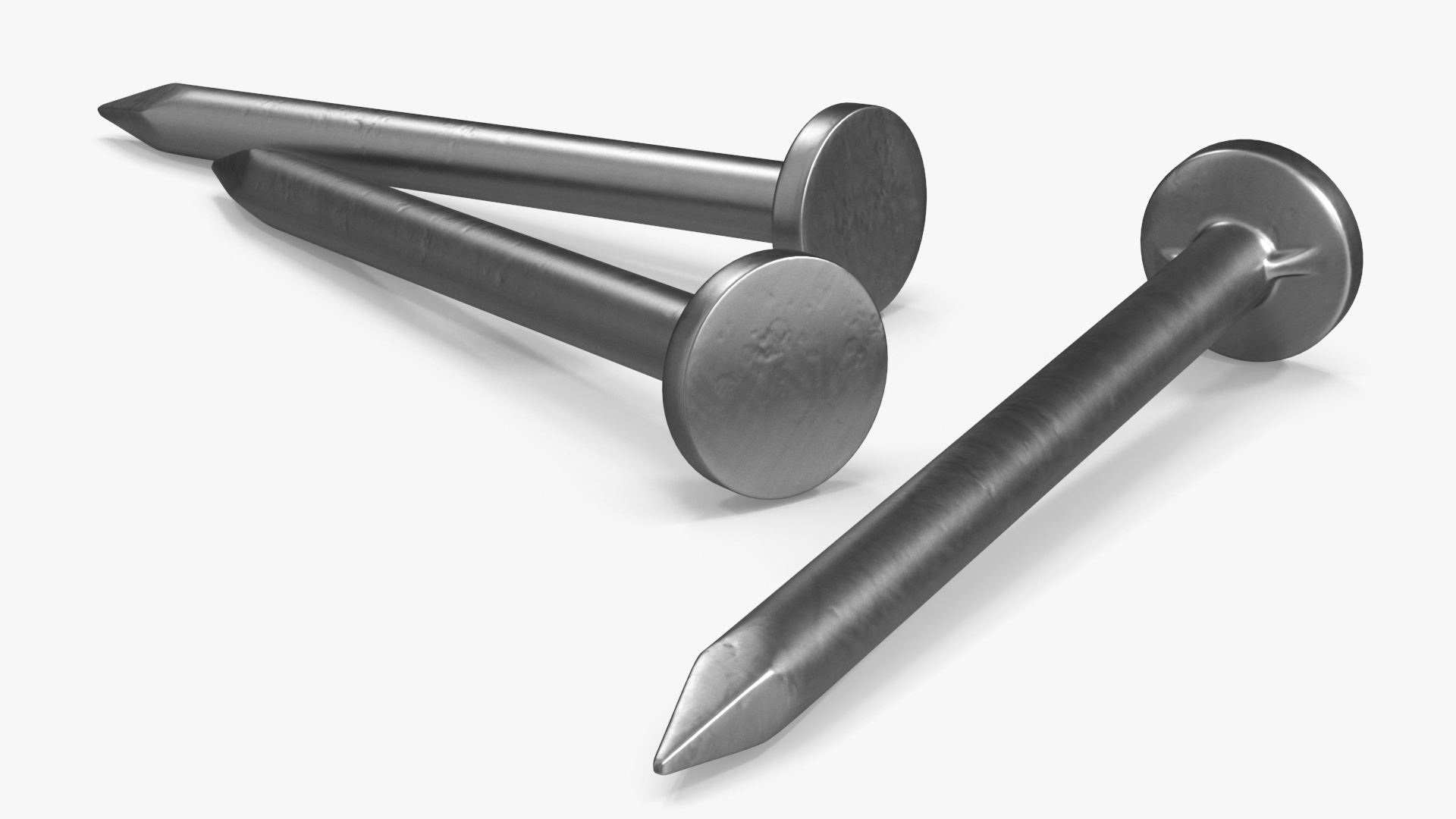 Pin Nails 3D model