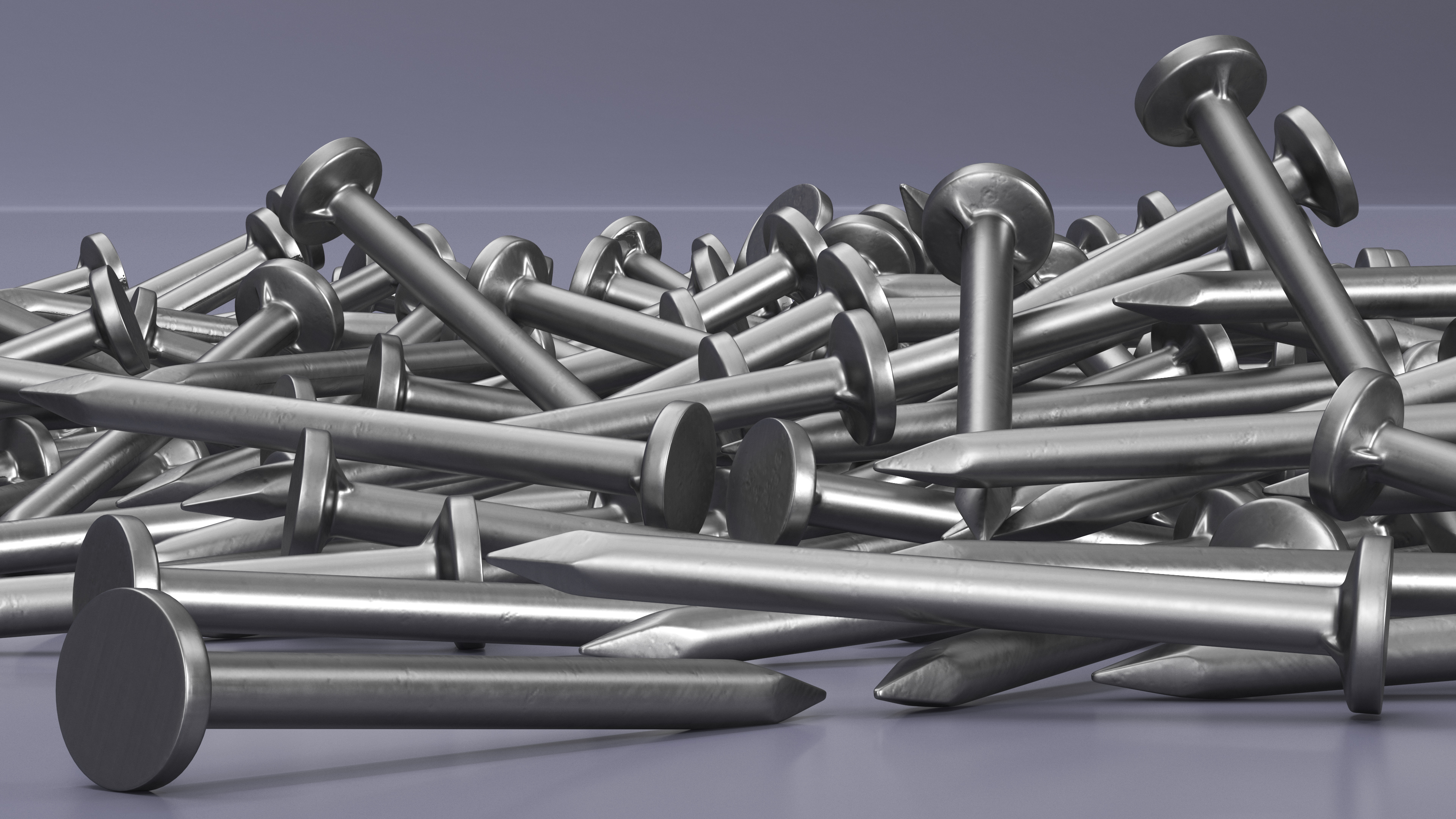 Pin Nails 3D model
