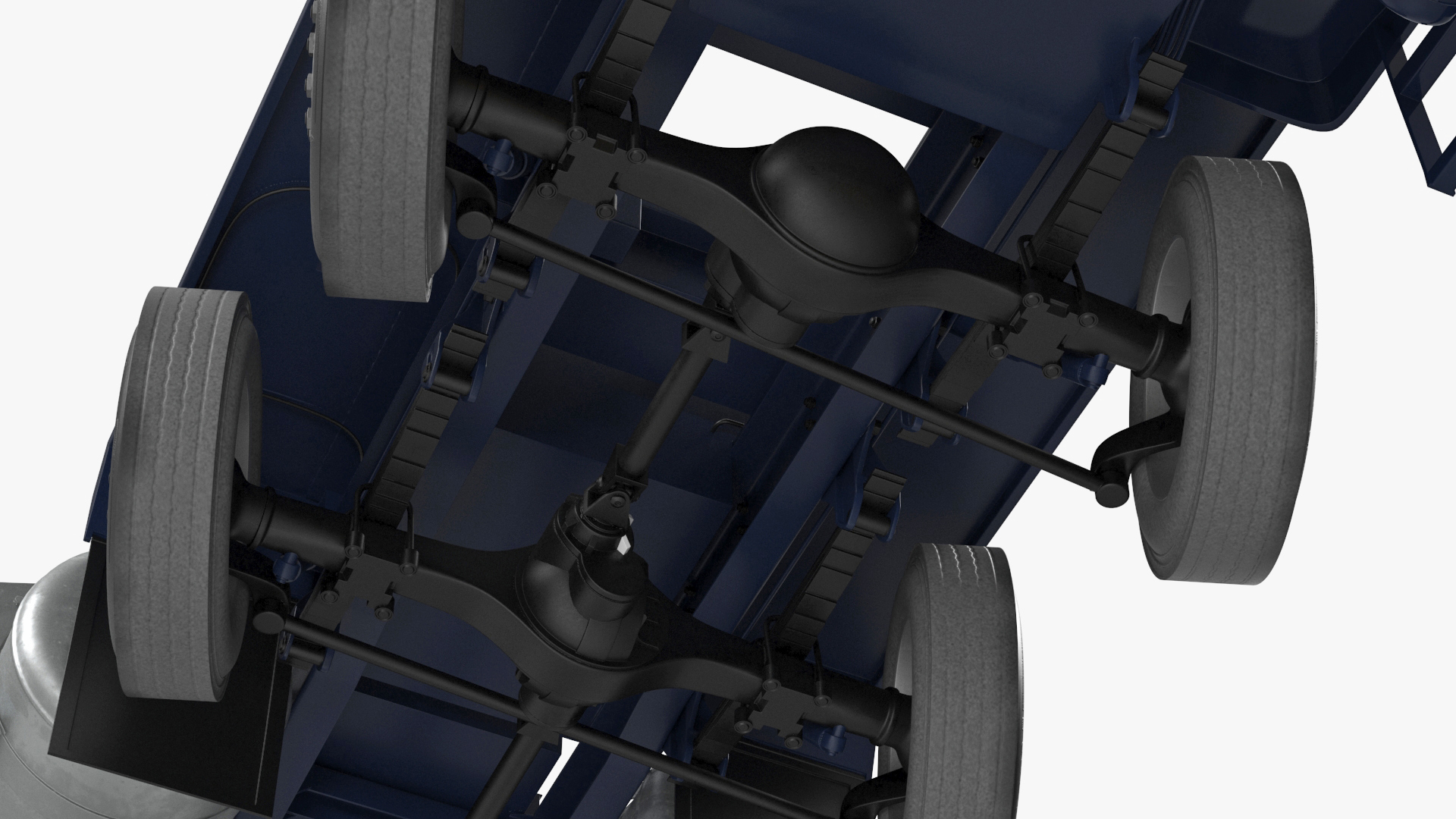 Peterbild 362 Cab Over for Transporter Erector Loader Rigged for Maya 3D model