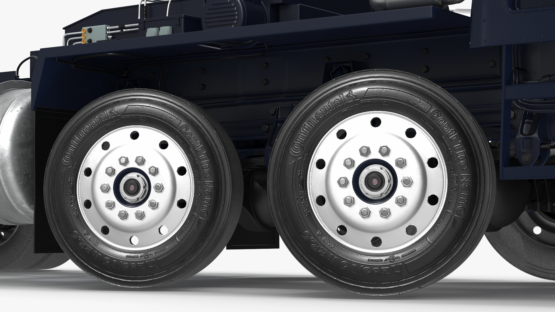 Peterbild 362 Cab Over for Transporter Erector Loader Rigged for Maya 3D model