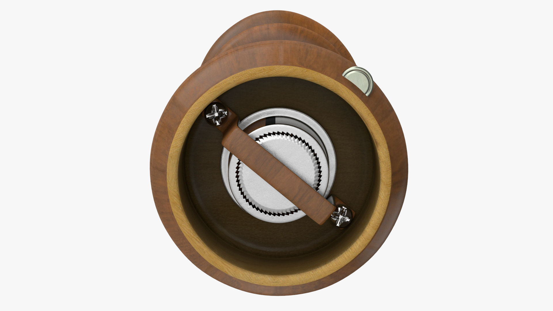 3D Wooden Pepper or Salt Mill
