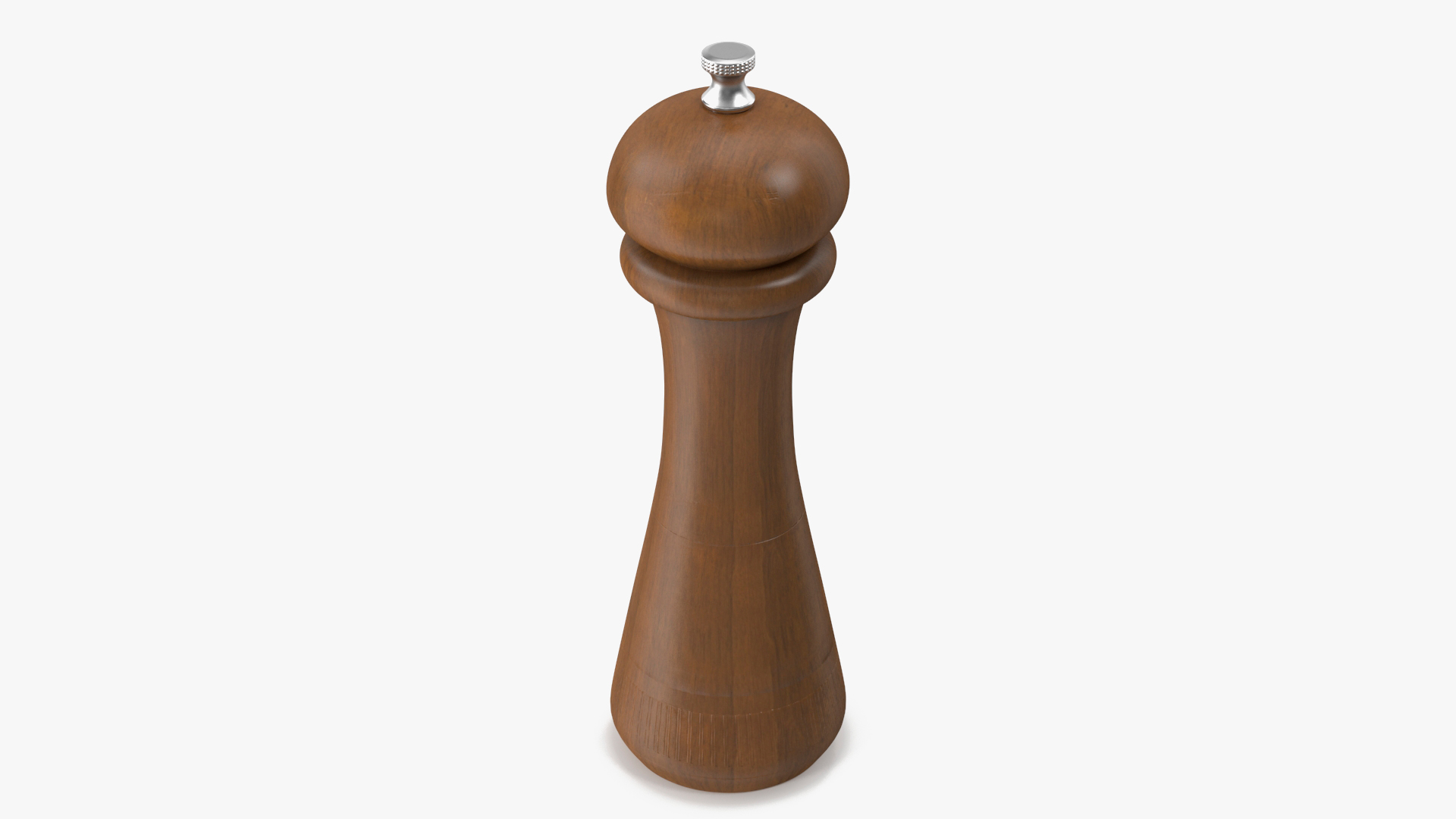3D Wooden Pepper or Salt Mill