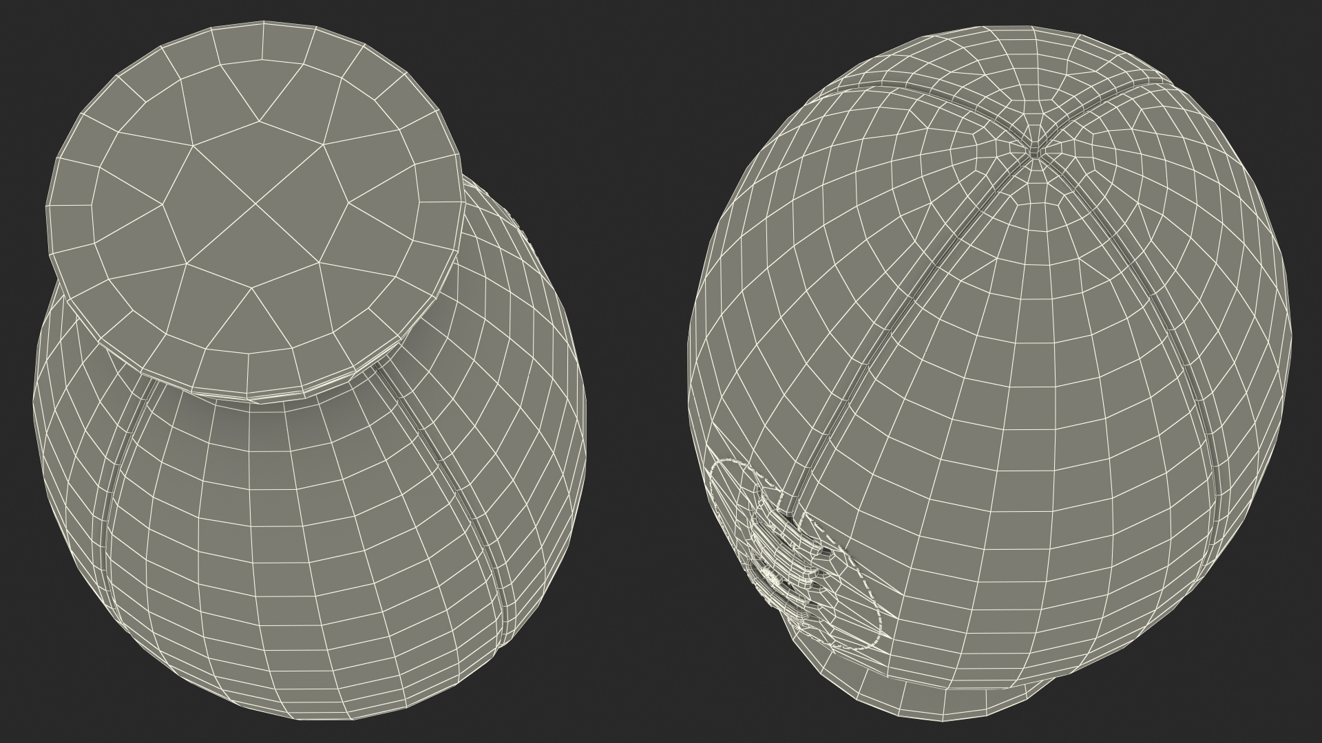 3D model Vintage Rugby Ball With Kicking Tee