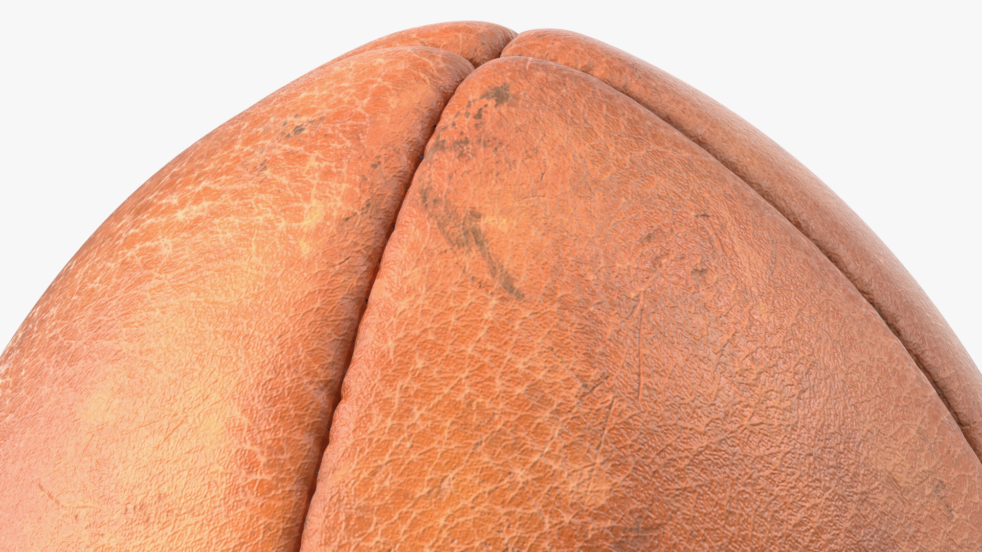 3D model Vintage Rugby Ball With Kicking Tee