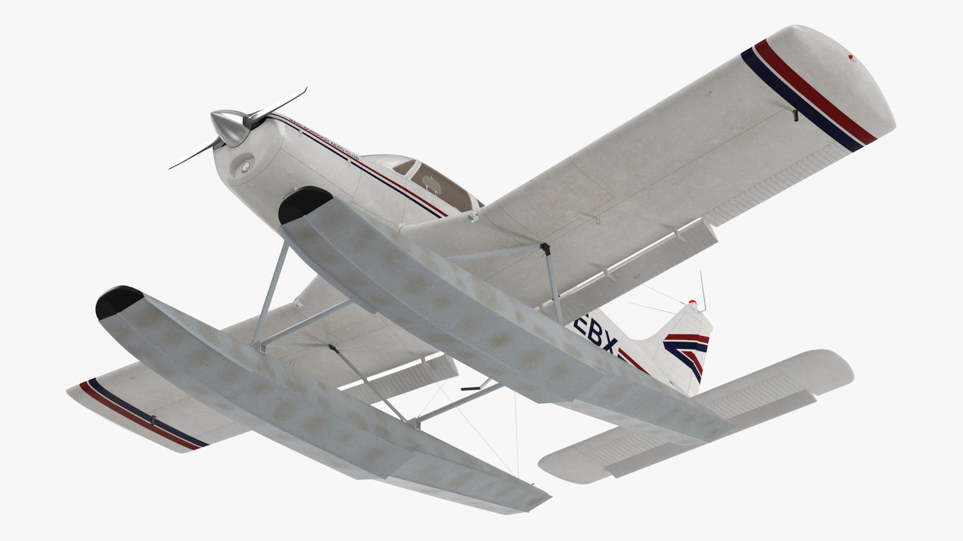 Private Seaplane Piper PA-28 Cherokee 3D