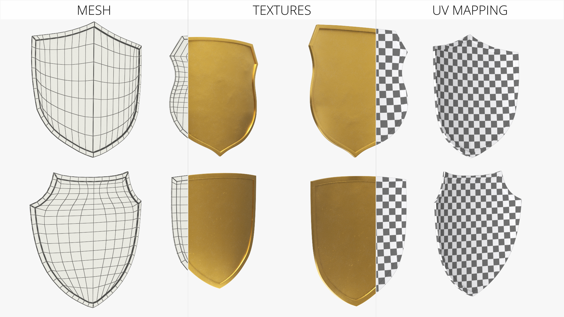 Heraldic Shield Set, view 9