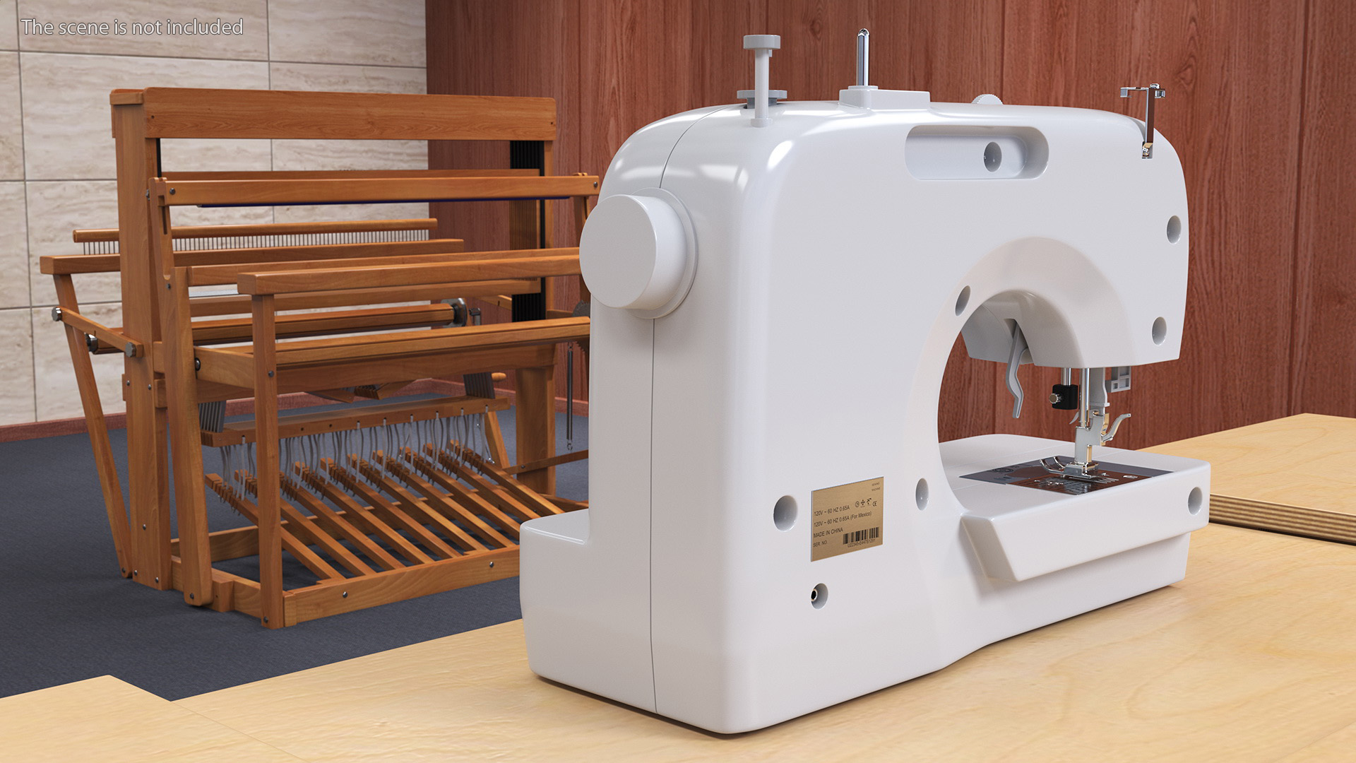 Computerized Sewing Machine 3D