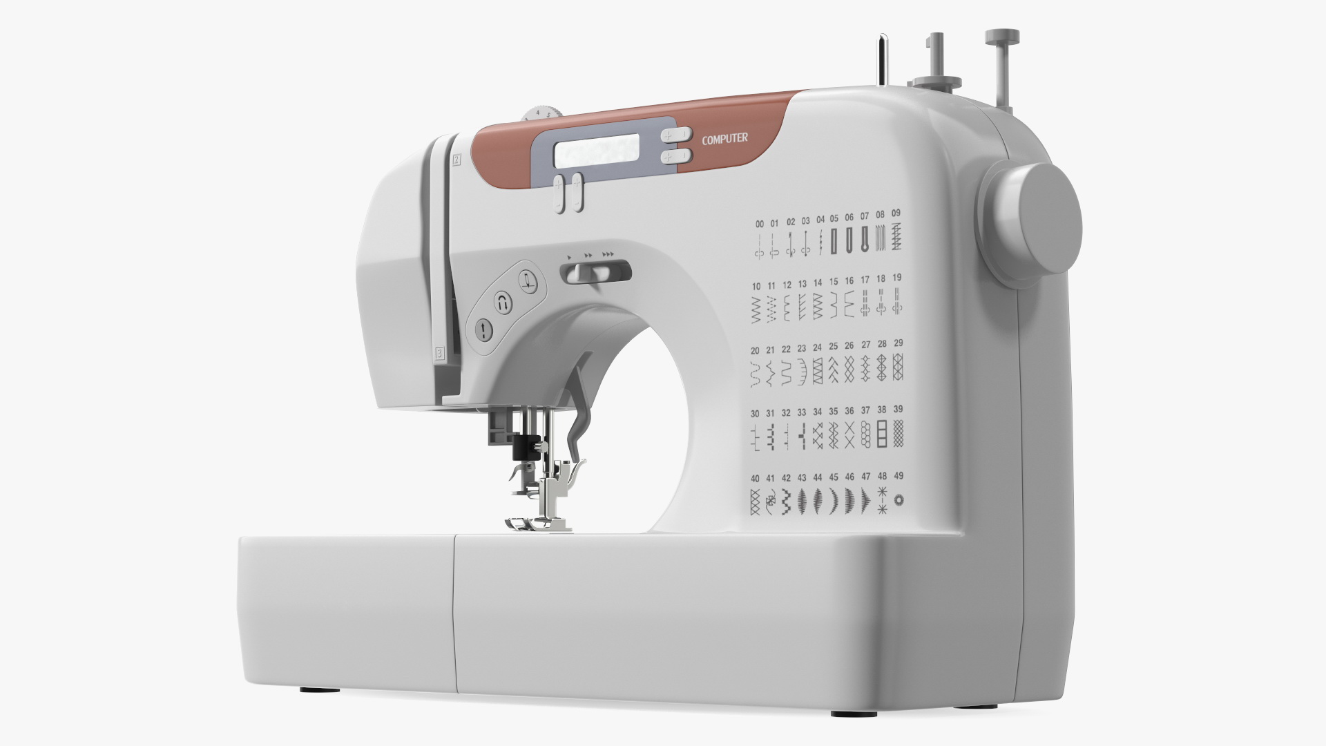 Computerized Sewing Machine 3D