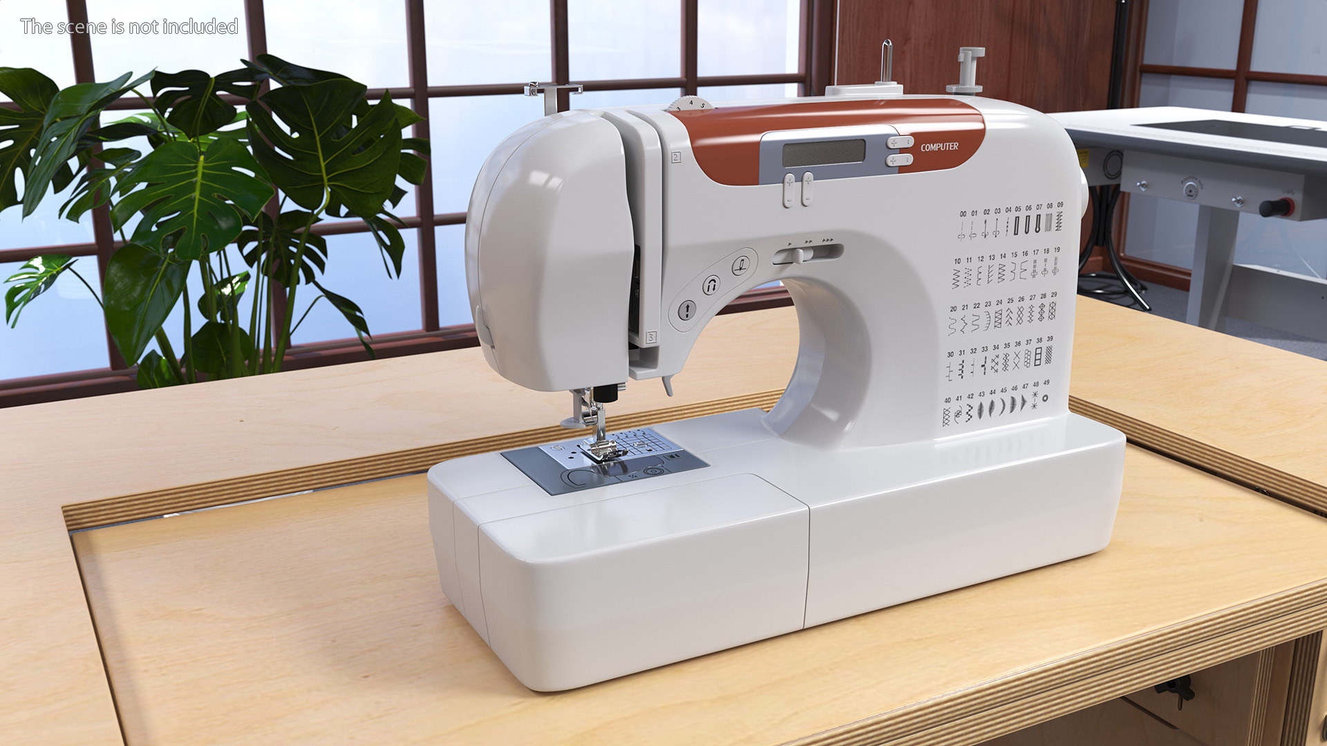 Computerized Sewing Machine 3D
