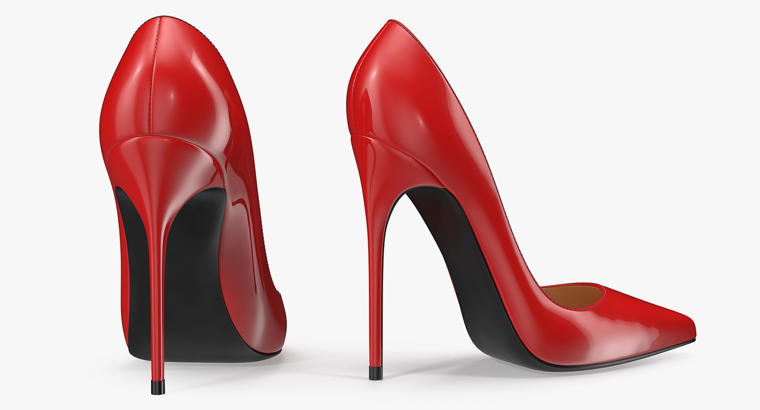 3D High Heels Pumps